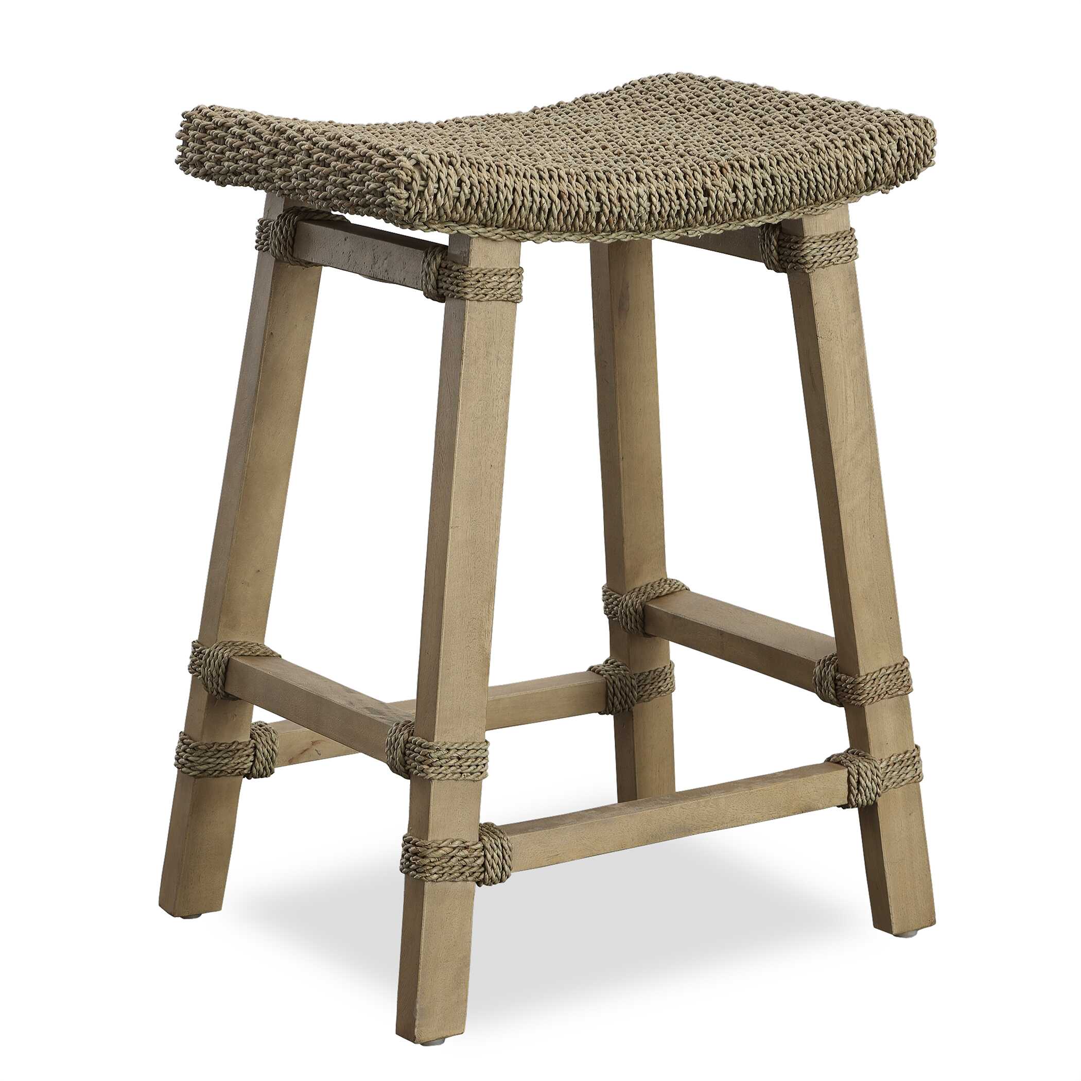 Everglade Sea Grass Counter Stool - Image 4