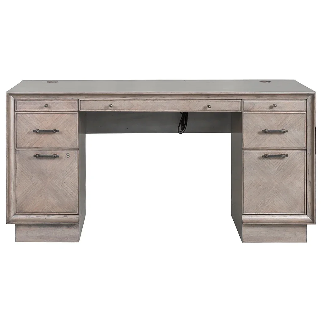 Expedition Pedestal Desk - Image 4