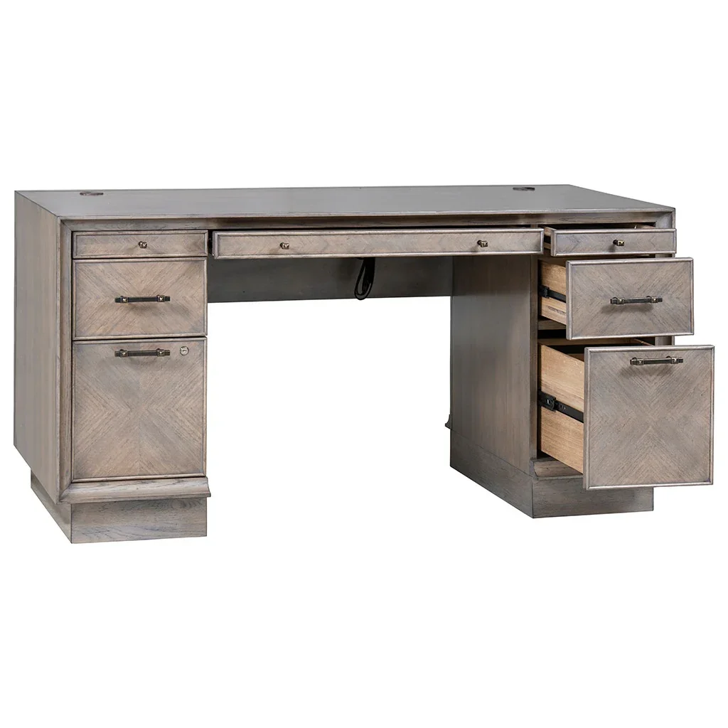 Expedition Pedestal Desk - Image 5