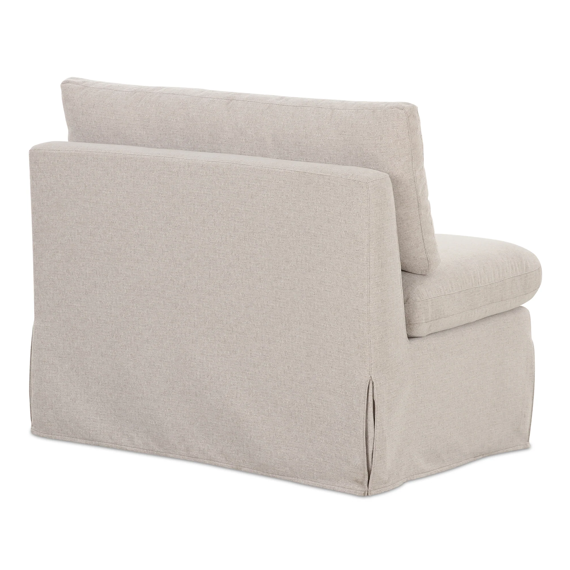 Fable Slipcover Dining Chair and Half - Image 4