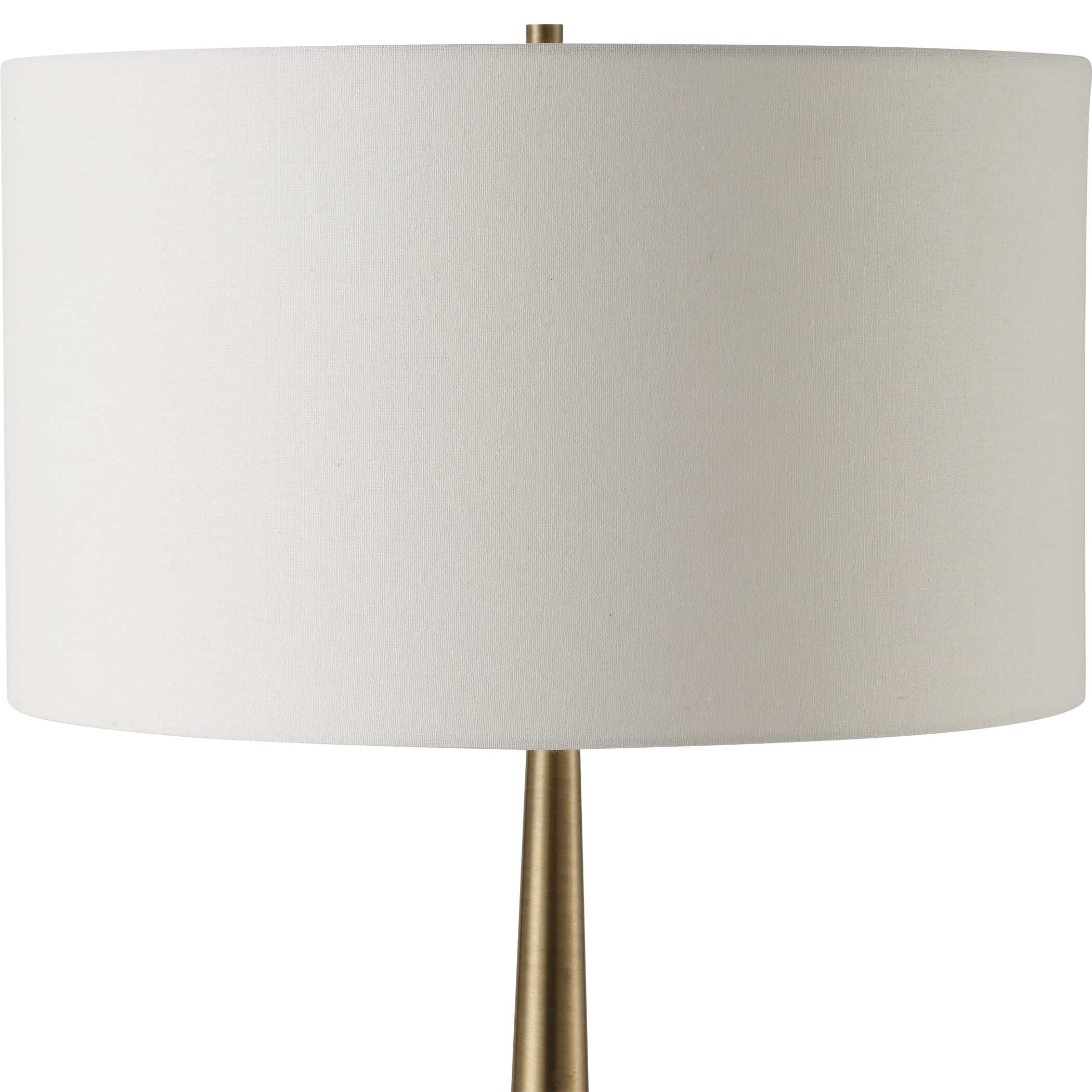 Faro White Marble Floor Lamp - Image 5