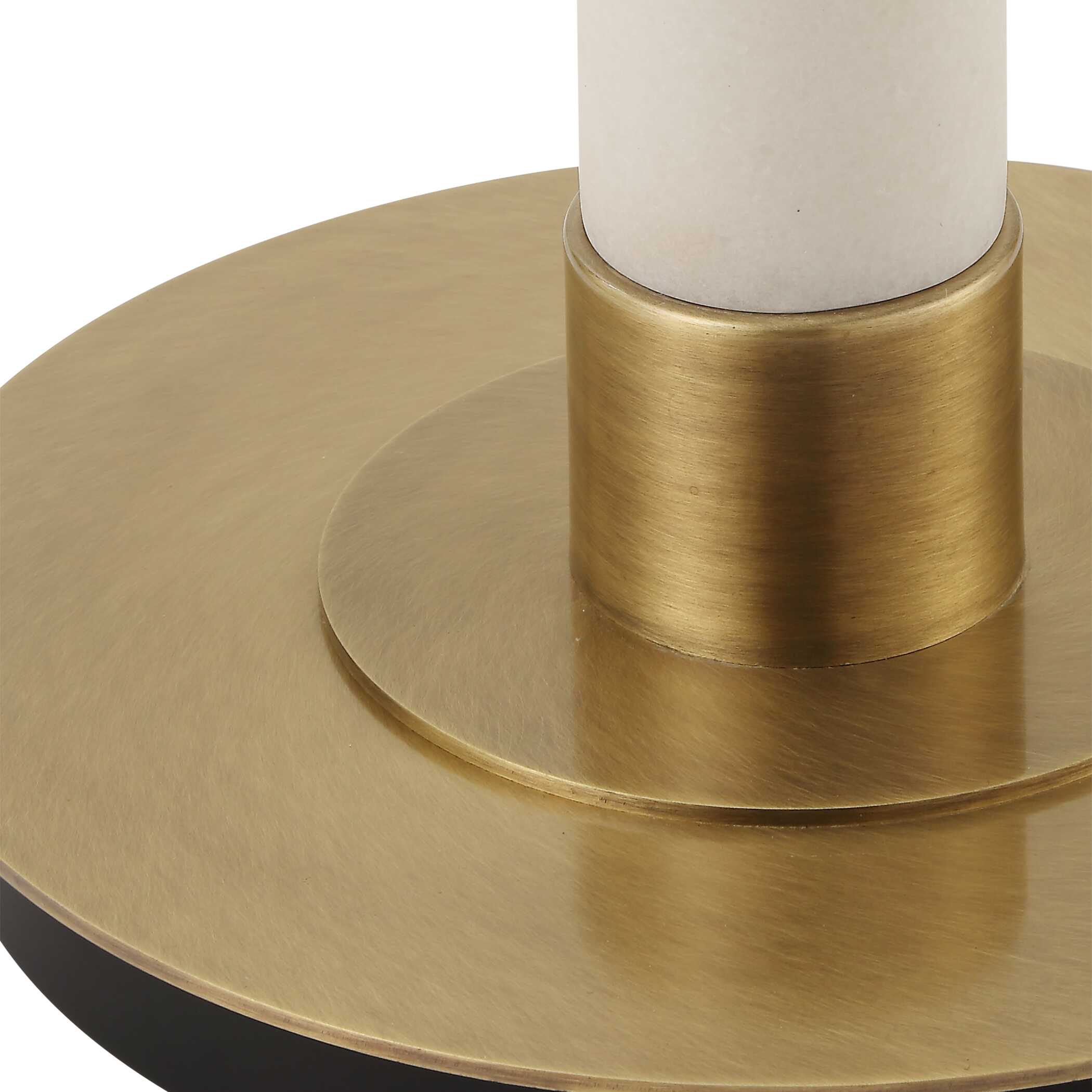 Faro White Marble Floor Lamp - Image 7
