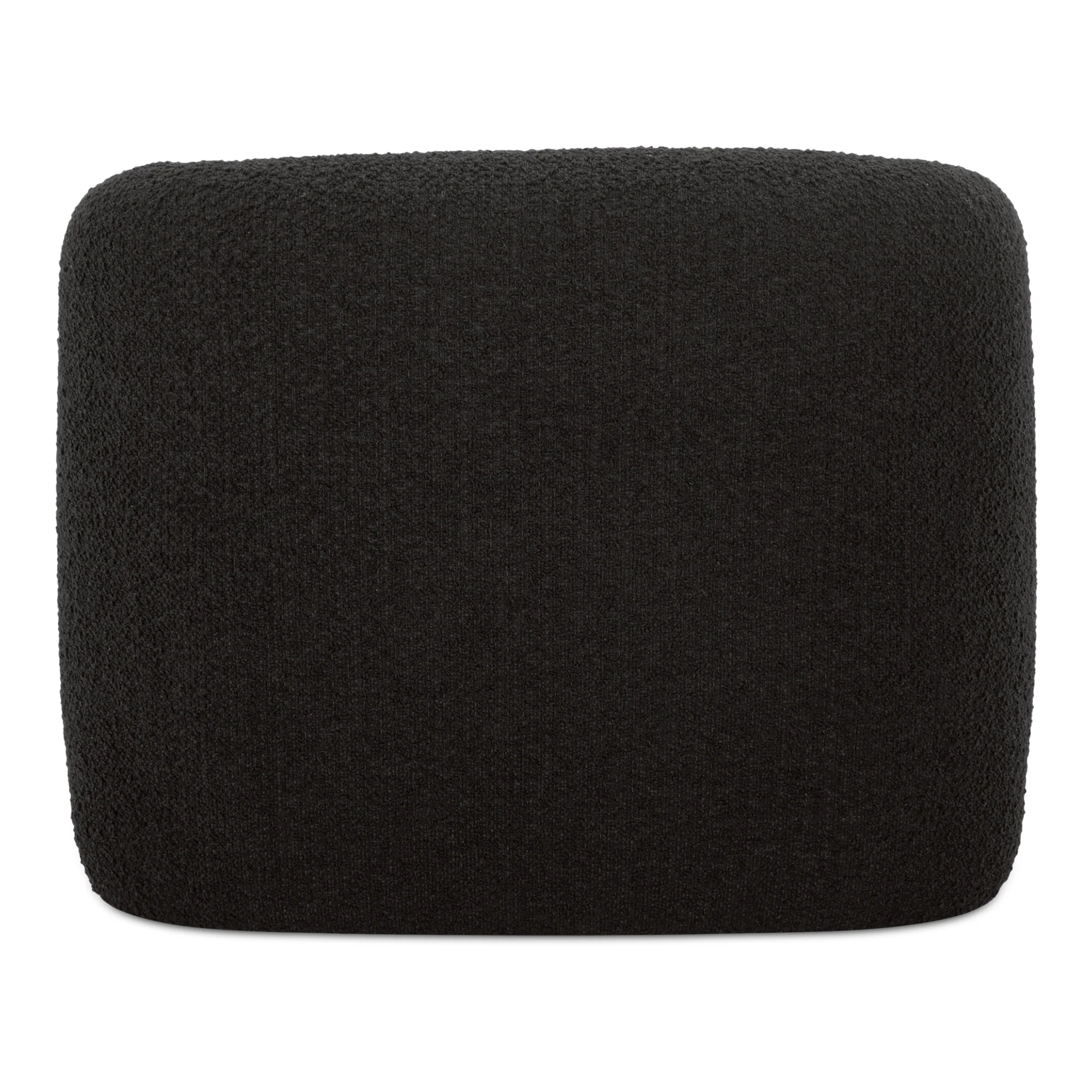 Faye Accent Chair Black Boucle - Image 5