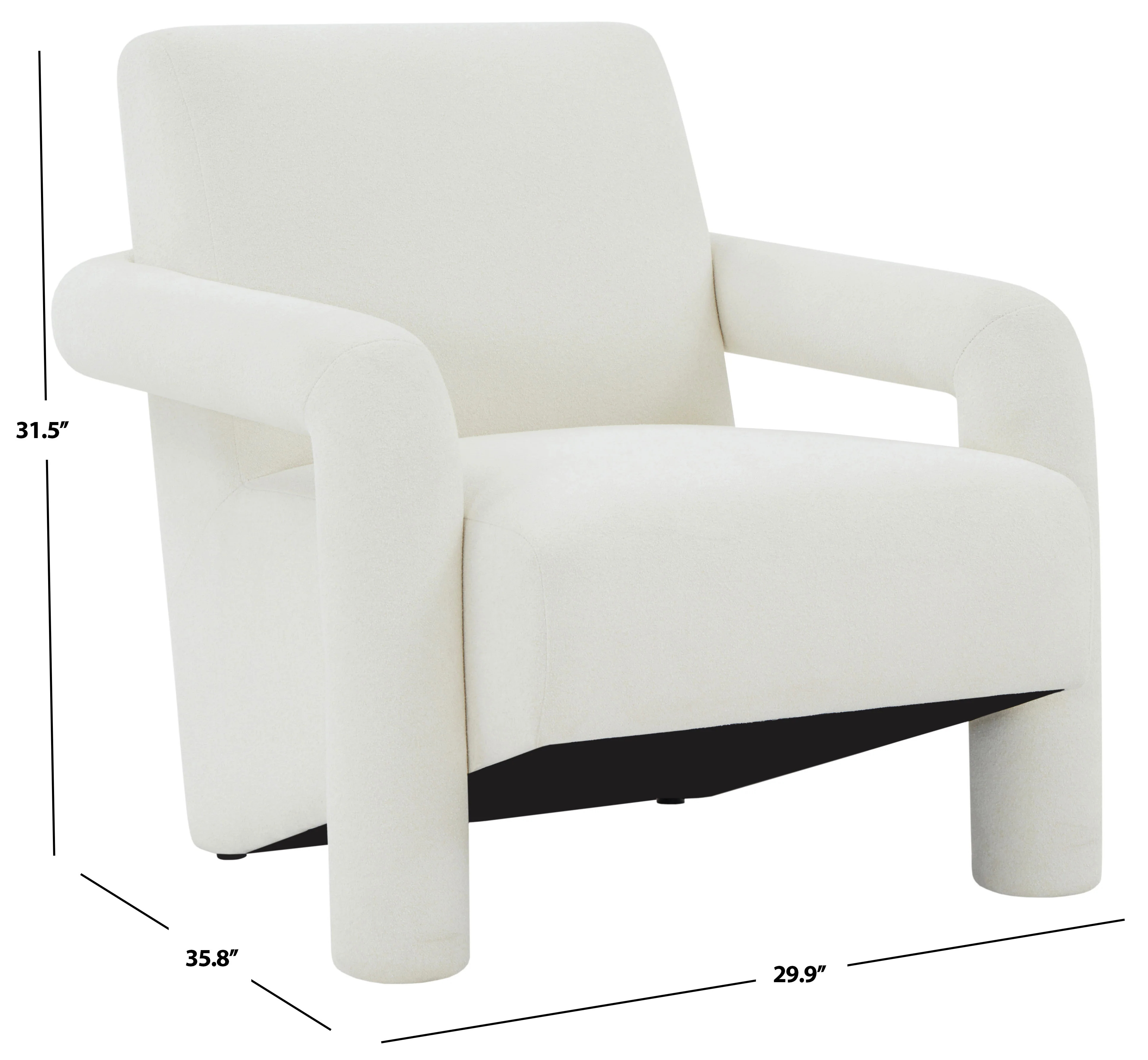 Faylin Boucle Accent Chair - Image 6