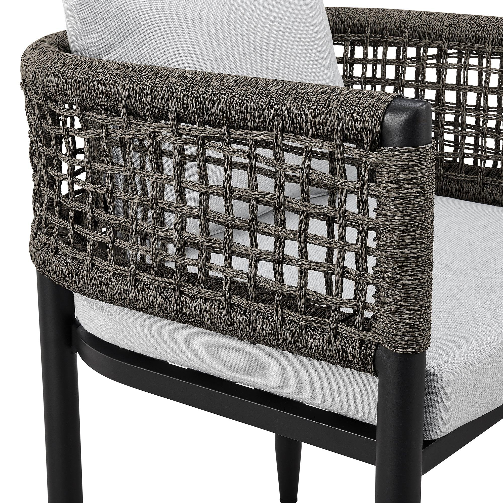 Felicia Outdoor Patio 7-Piece Dining Table Set - Image 7