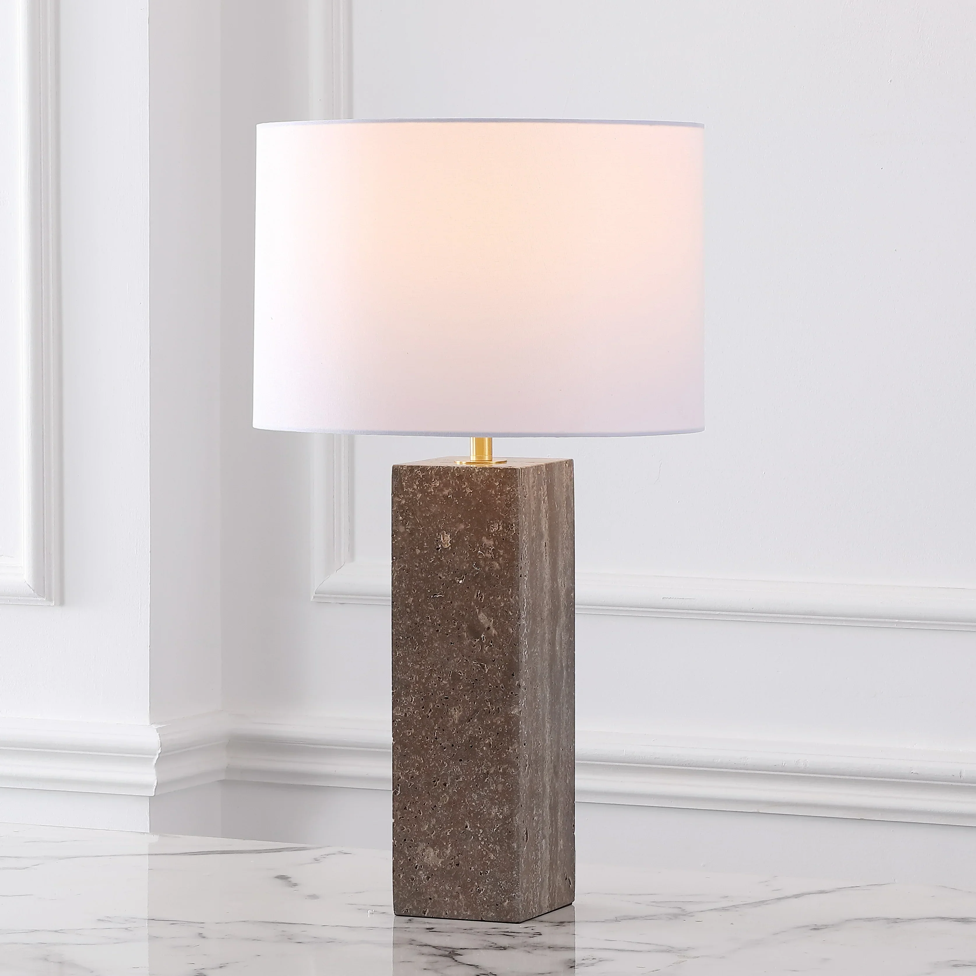 Feliciano Travertine Table Lamp - Image 2