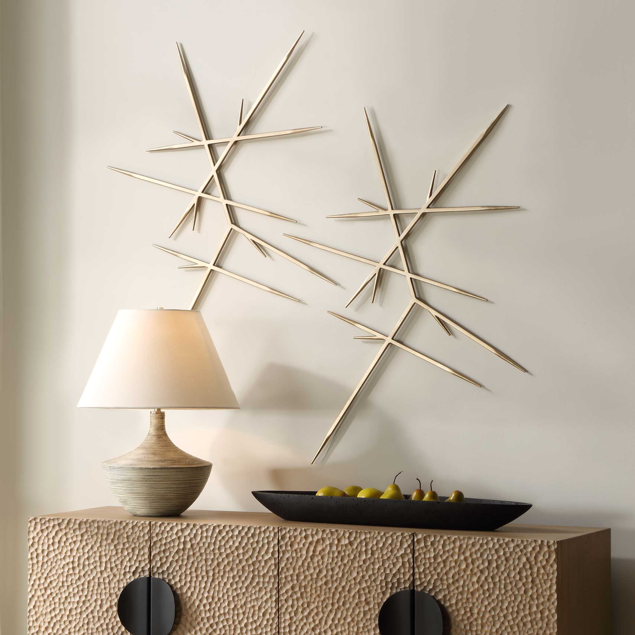 Fireworks Silver Wall Decor, S/2 - Image 3