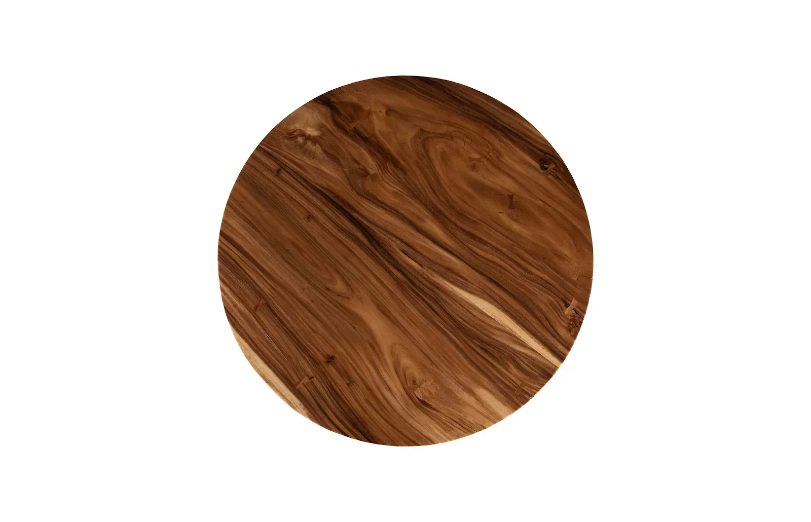 Floating Round Dining Table With Acrylic Legs - Image 2