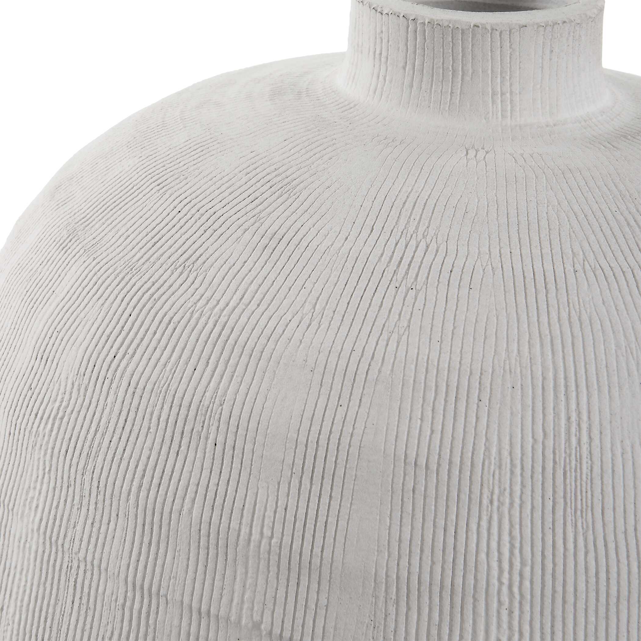 Floreana Medium White Vase - Image 4