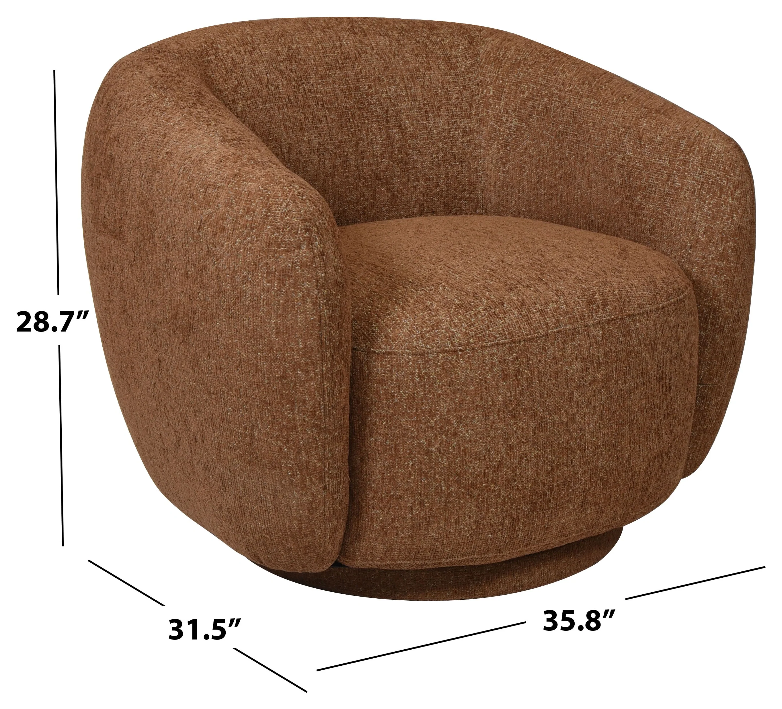 Florentina Swivel Chair - Image 5