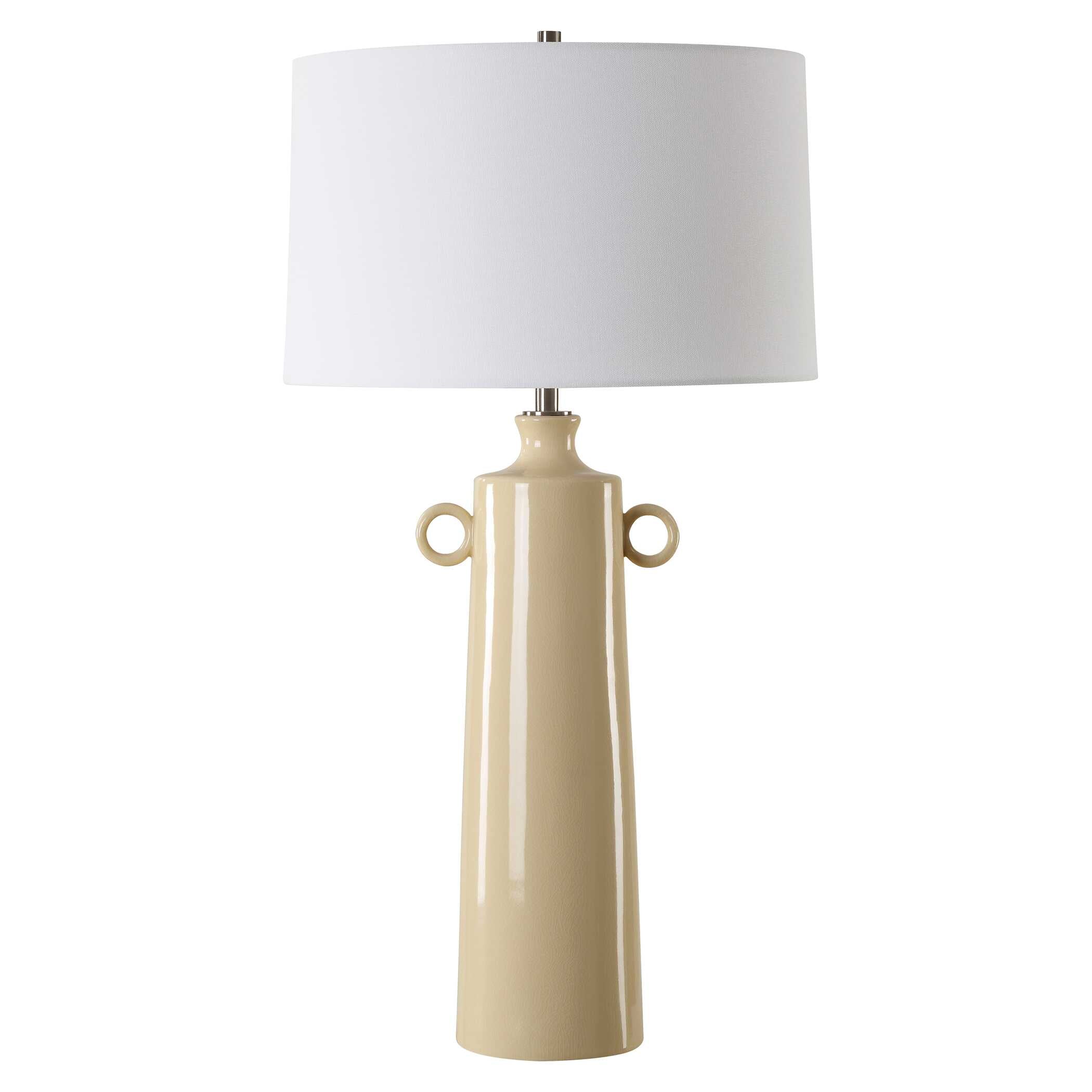 Florero Pale Yellow Table Lamp - Image 4