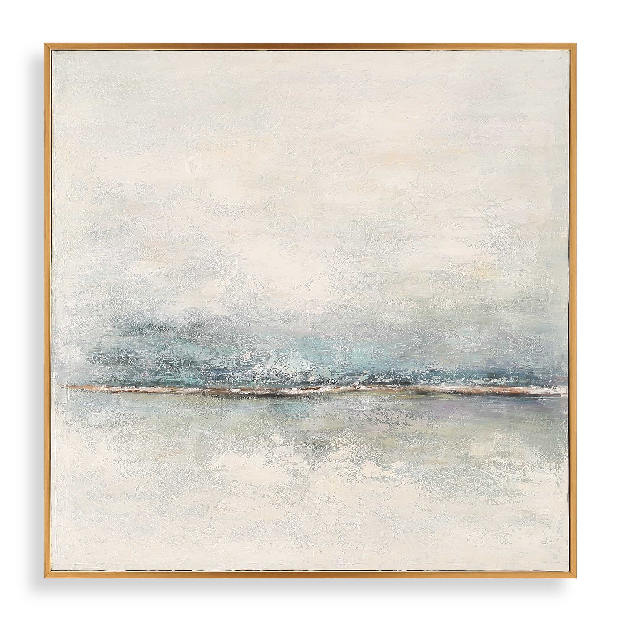 Foggy Morning Abstract Art