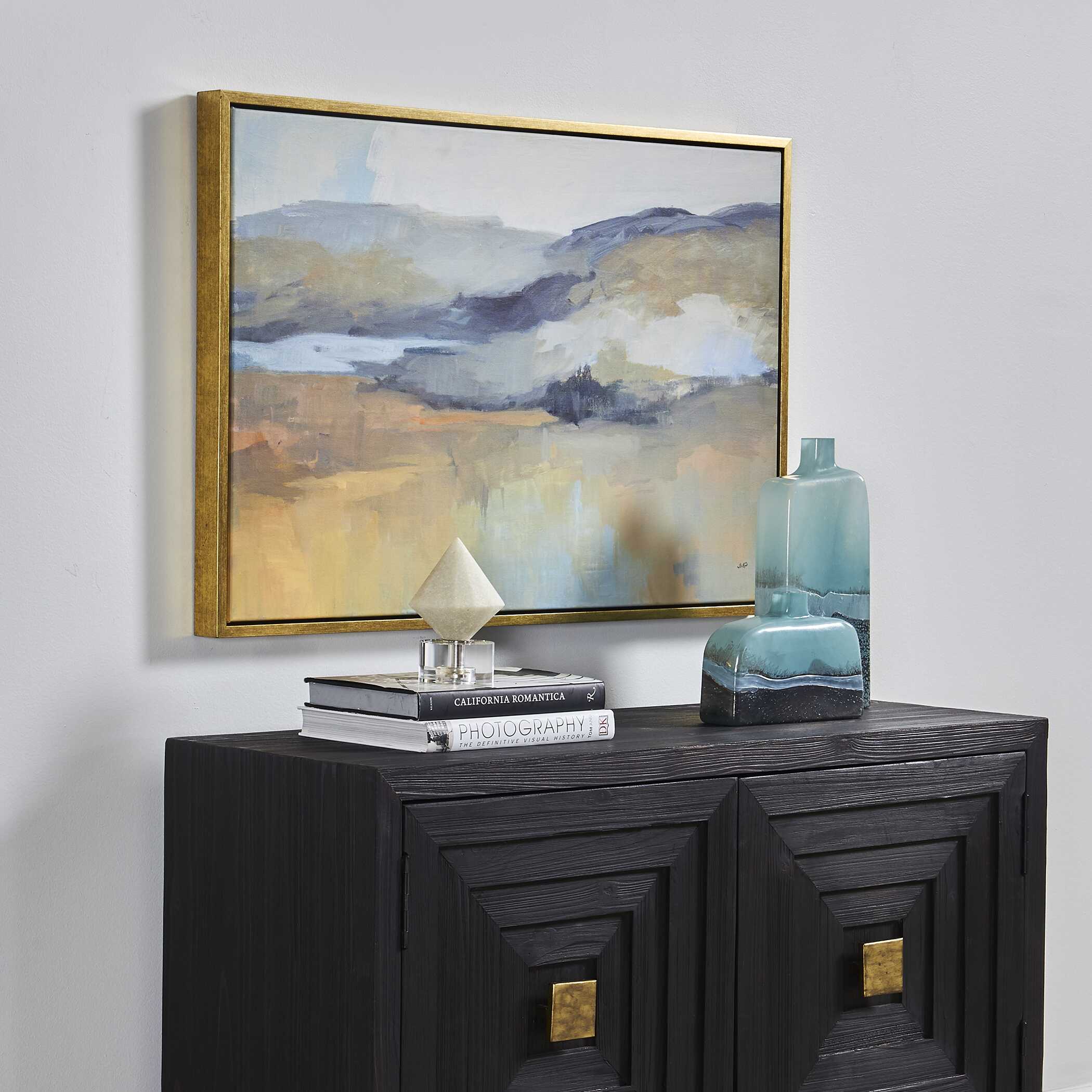 Folded Hills Framed Landscape Art - Image 3