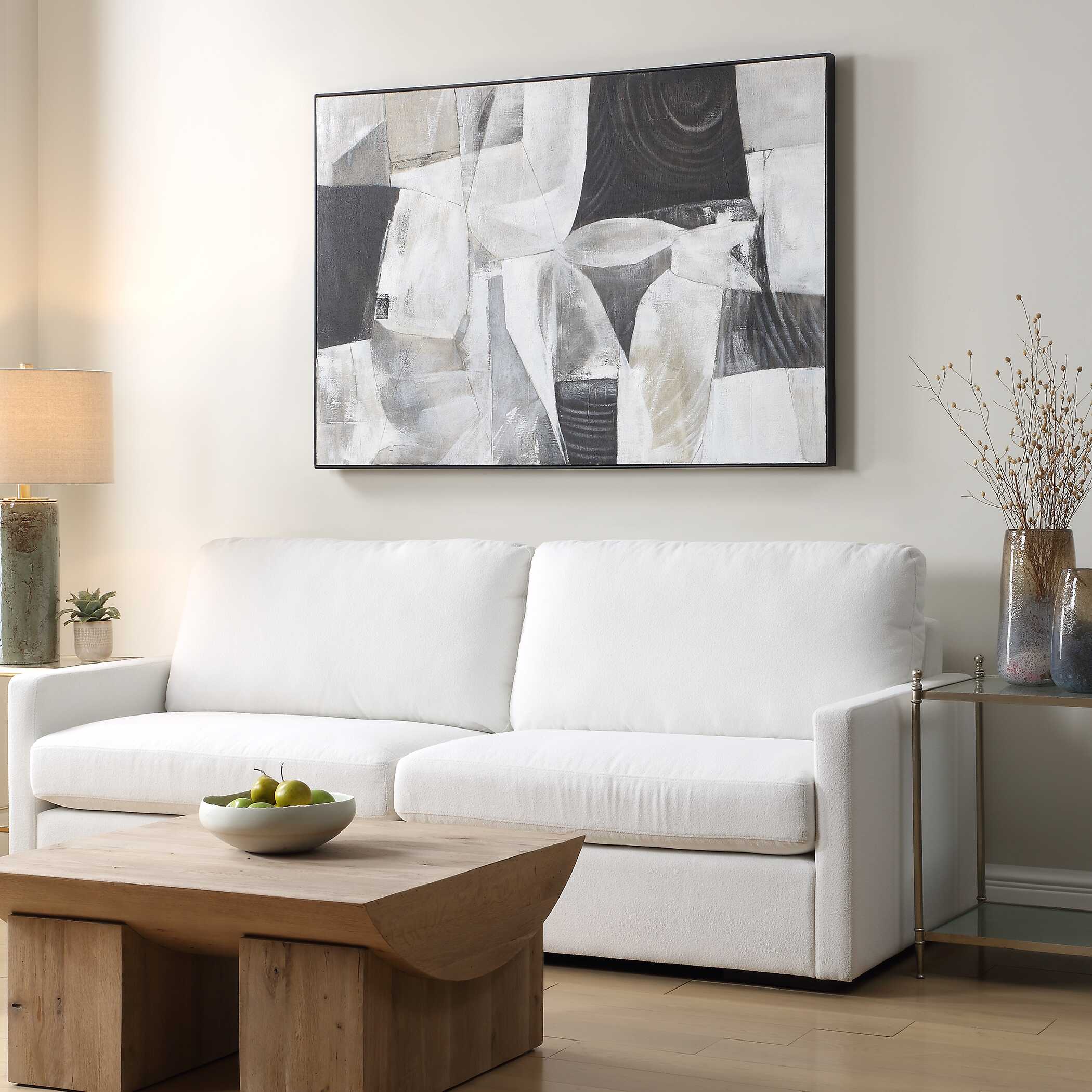 Folding Time Framed Abstract Art - Image 3