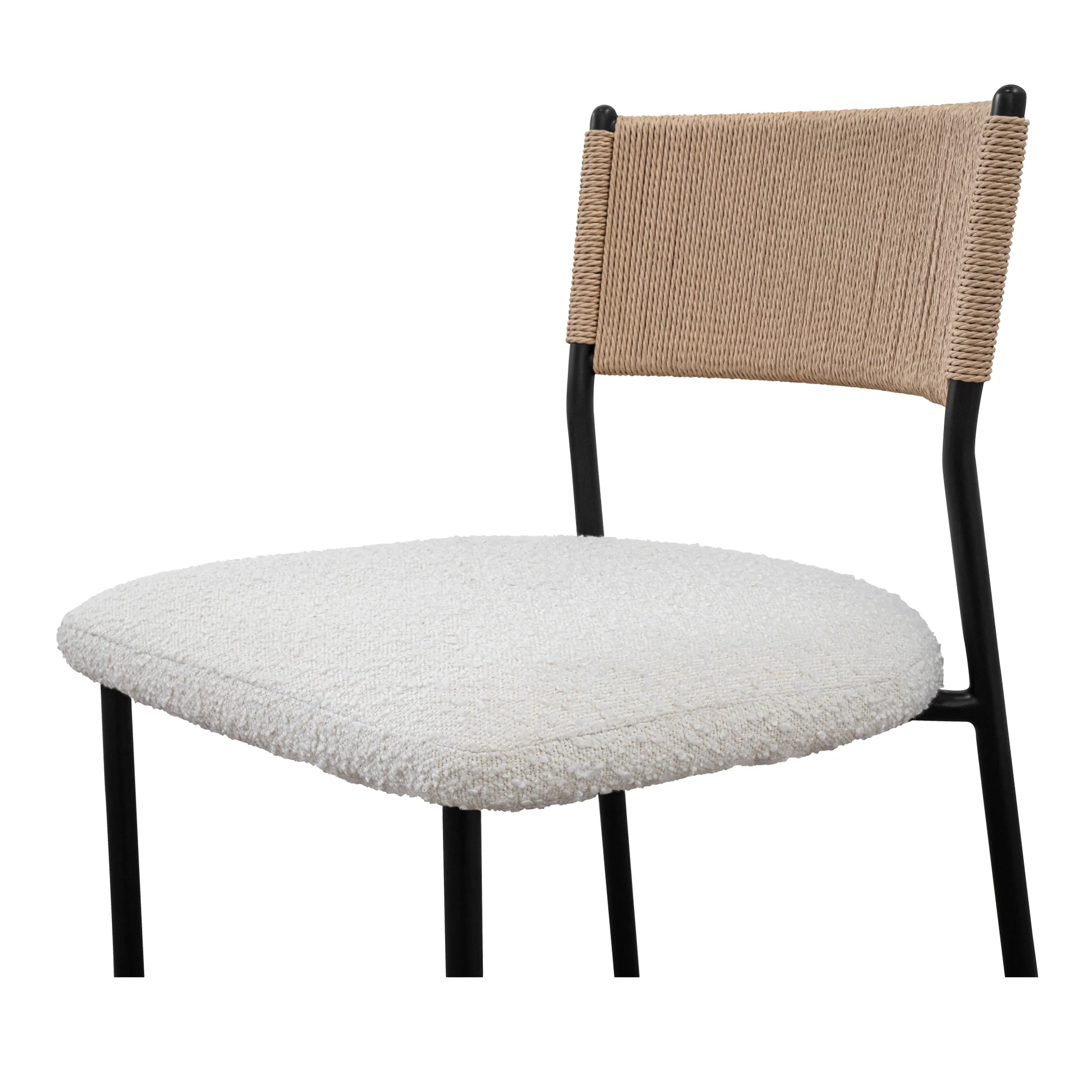 Foley Dining Chair White Set Of Two - Set of 2 - Image 7