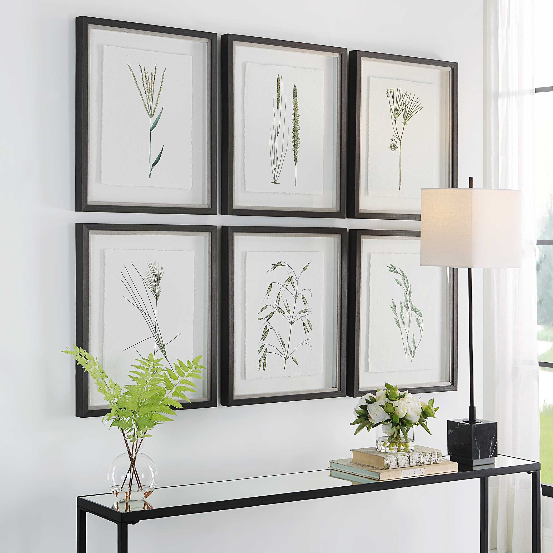 Forest Finds Framed Prints - Set of 6 - Image 3