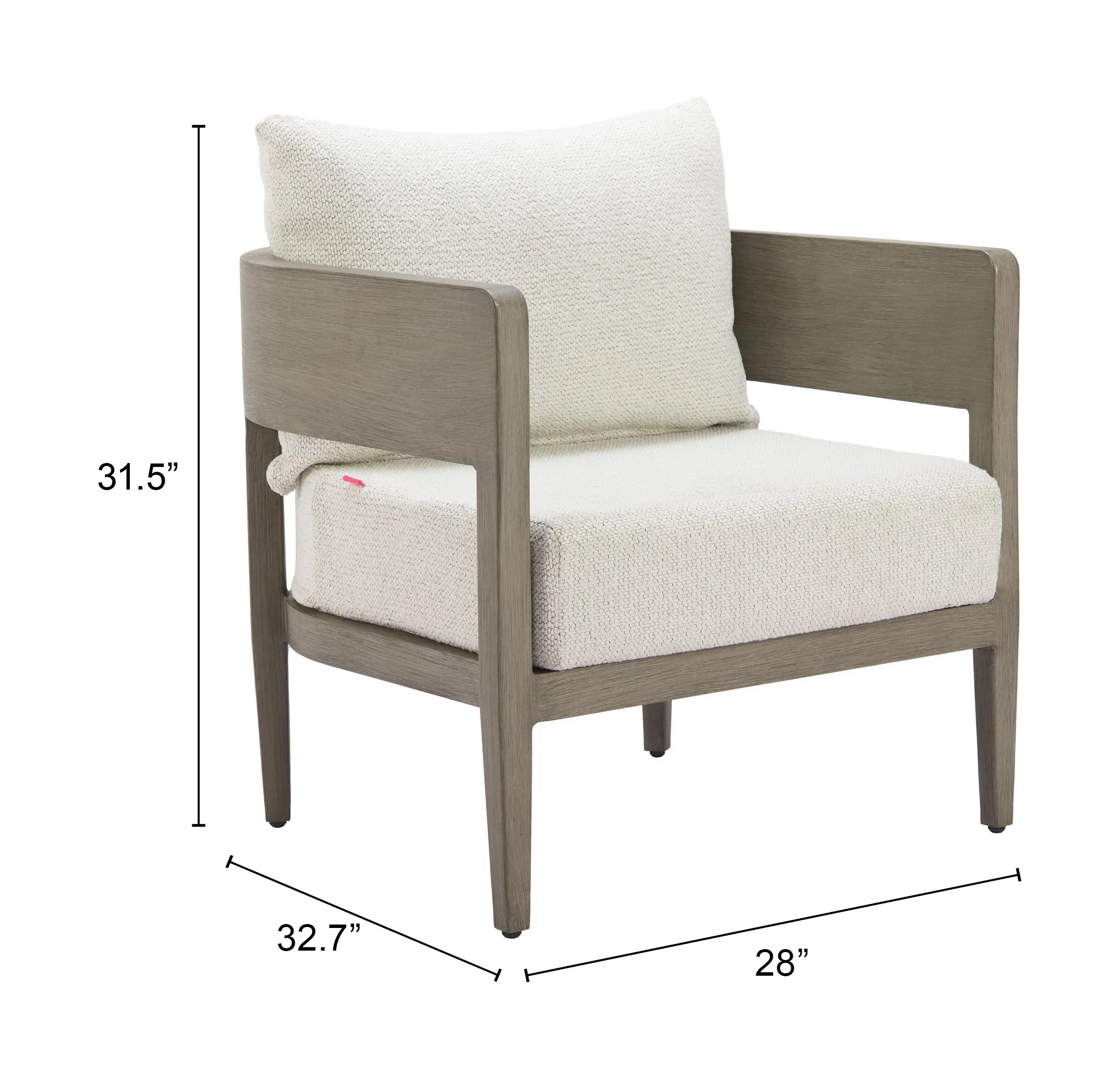 Foret Armchair Beige - Image 7