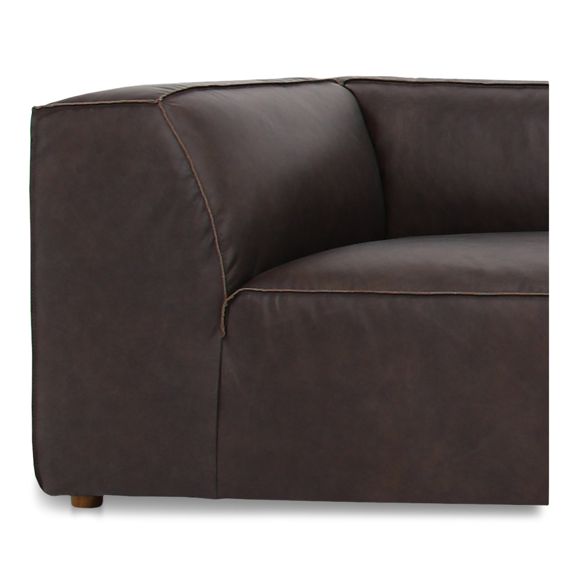 Form Dream Modular Sectional Espresso Brown - Image 4
