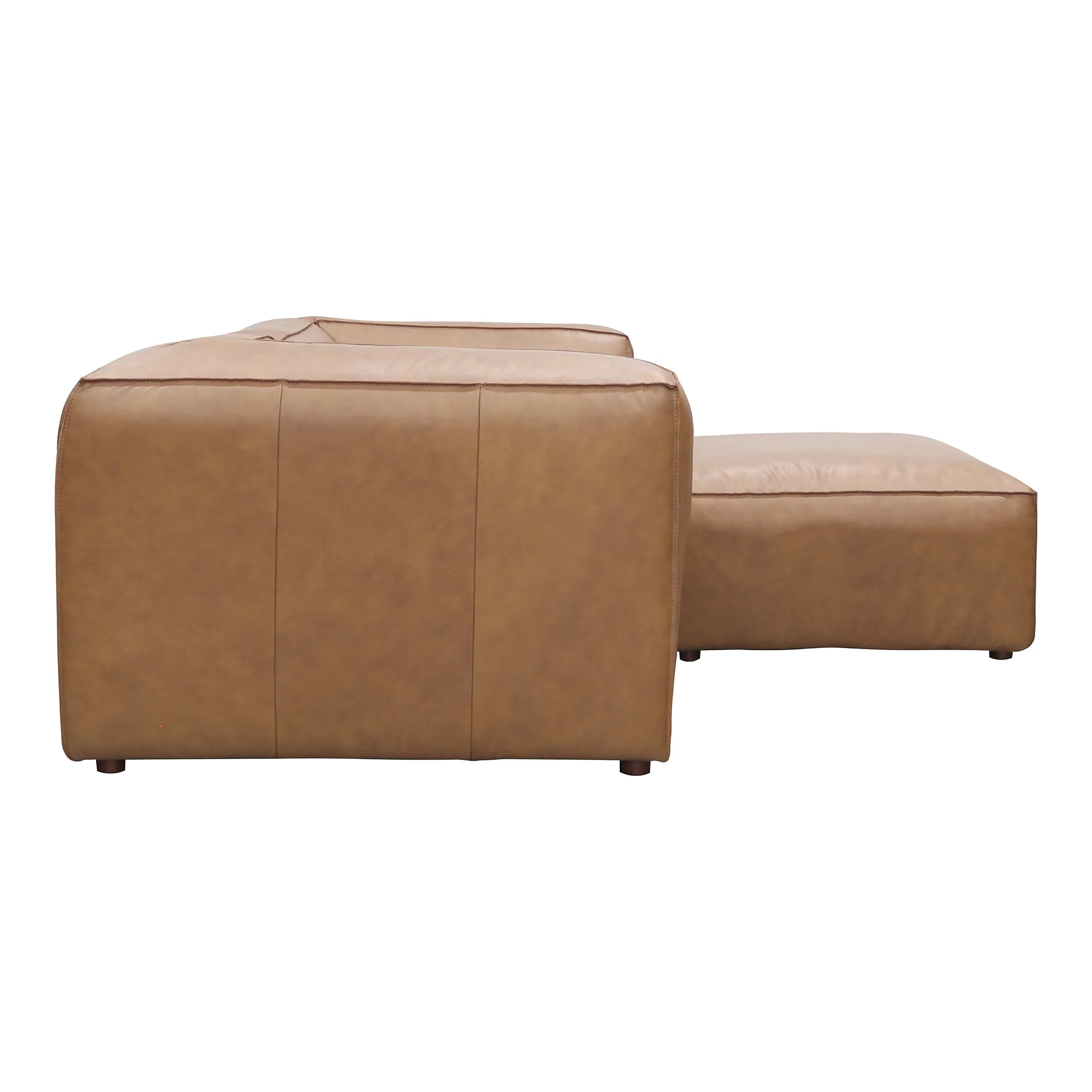 Form Nook Modular Sectional Sonoran Tan Leather - Image 5