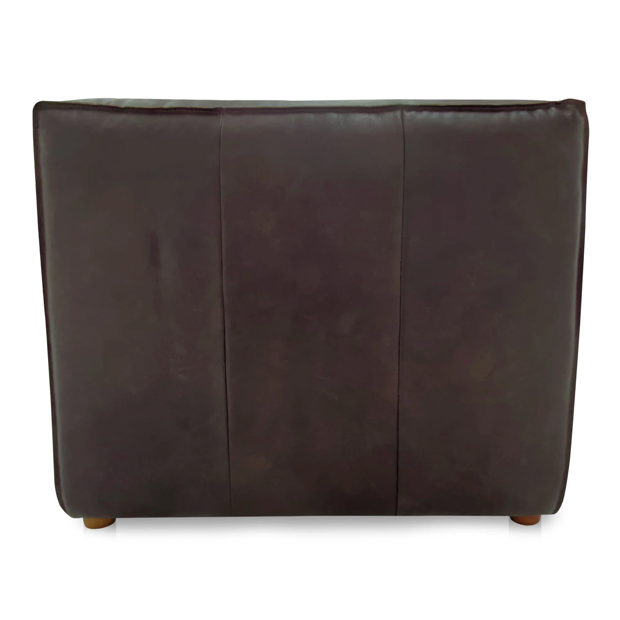 Form Slipper Chair Espresso Brown Leather - Image 5