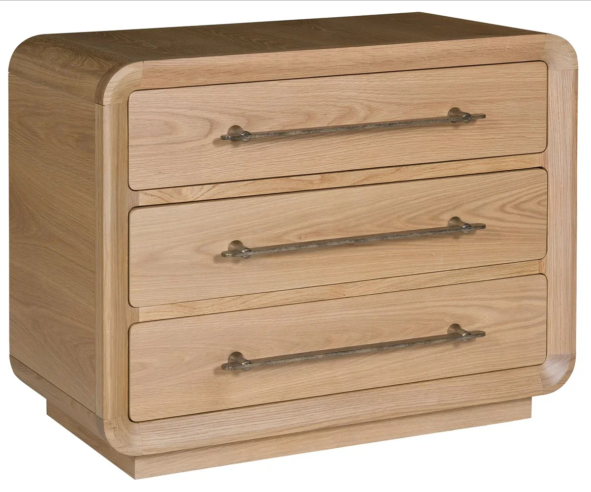 Form Three Drawer Nightstand