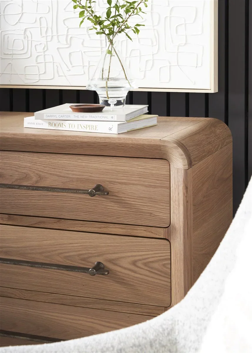 Form Three Drawer Nightstand - Image 6