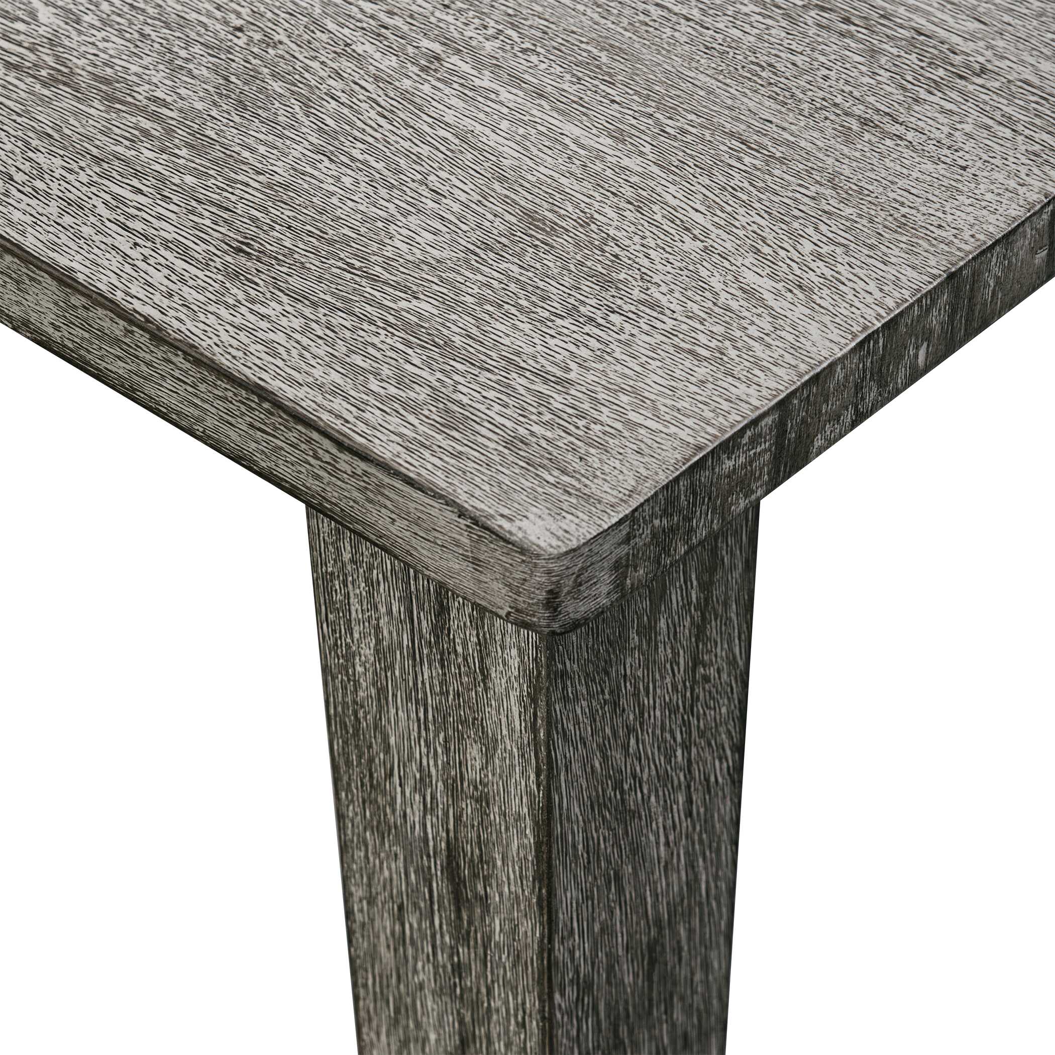 Forsyth Dark Gray Outdoor Dining Table - Image 9