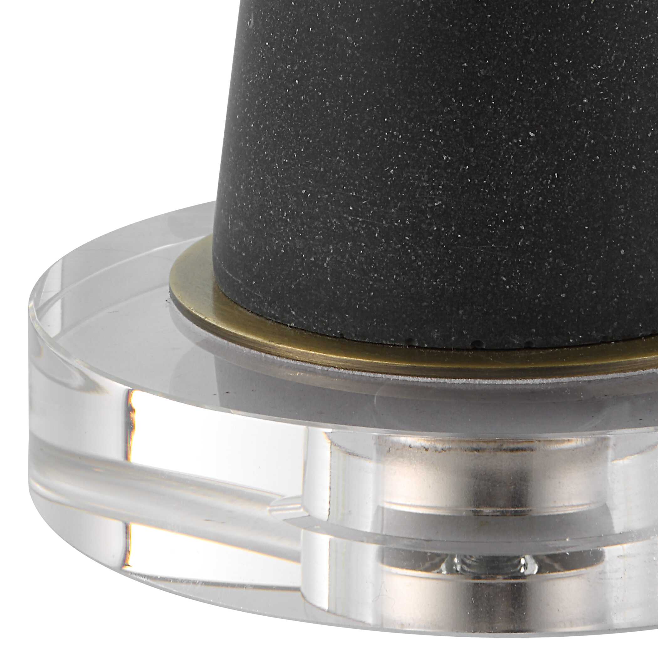 Fountain Black Stone Buffet Lamp - Image 6