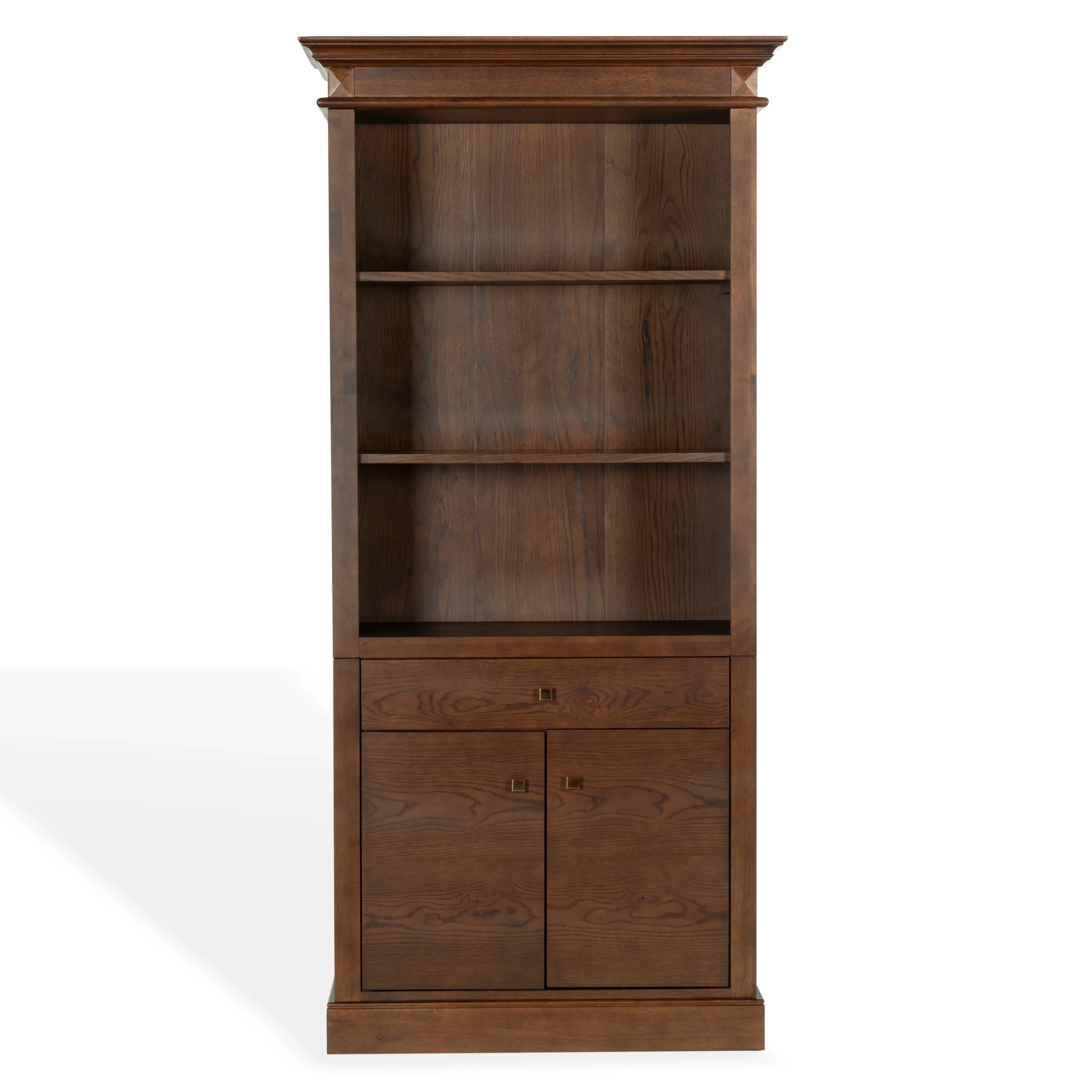 Francesco 4 Shelf Wood Bookcase - Image 2