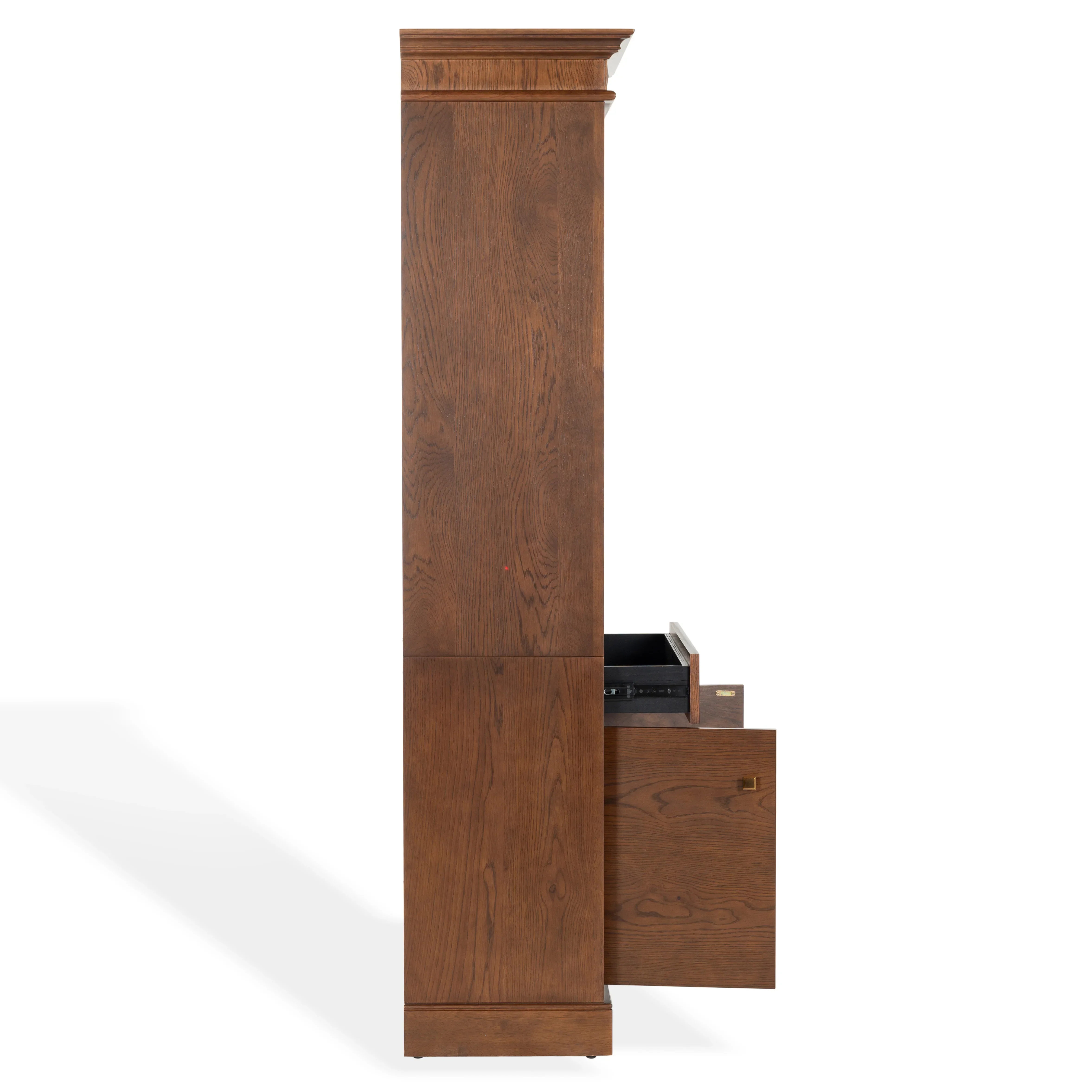 Francesco 4 Shelf Wood Bookcase - Image 23