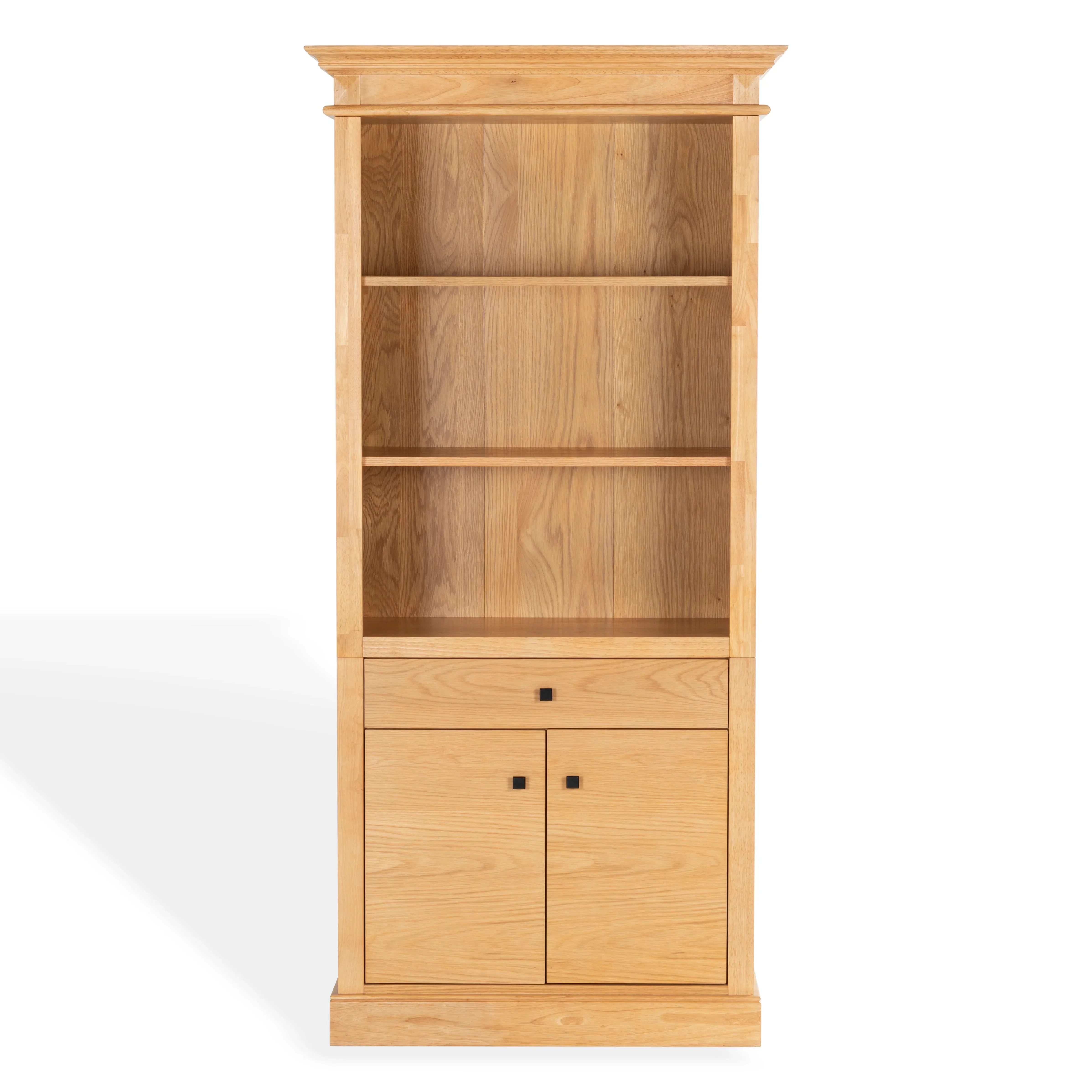 Francesco 4 Shelf Wood Bookcase - Image 4