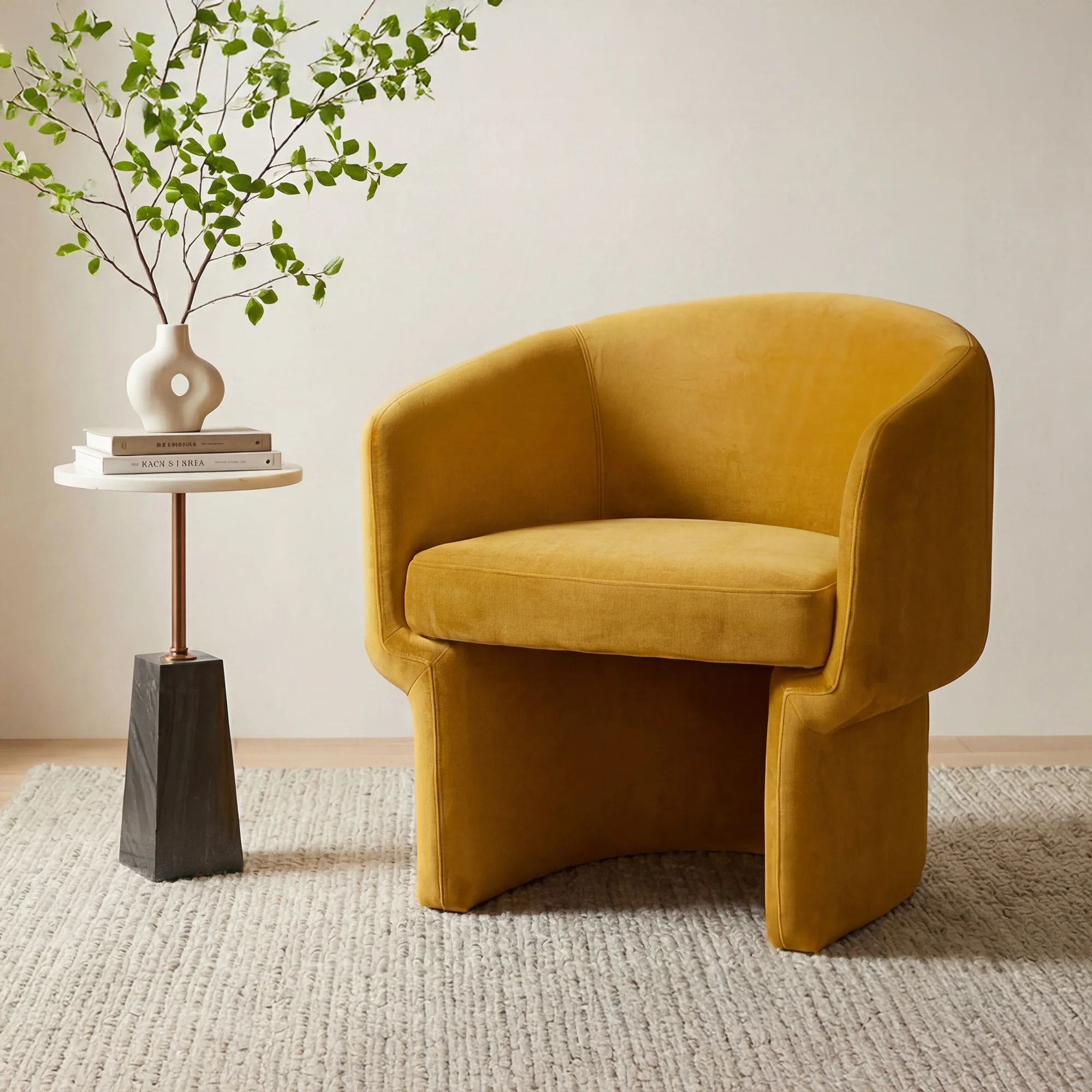 Franco Chair Mustard - Image 2