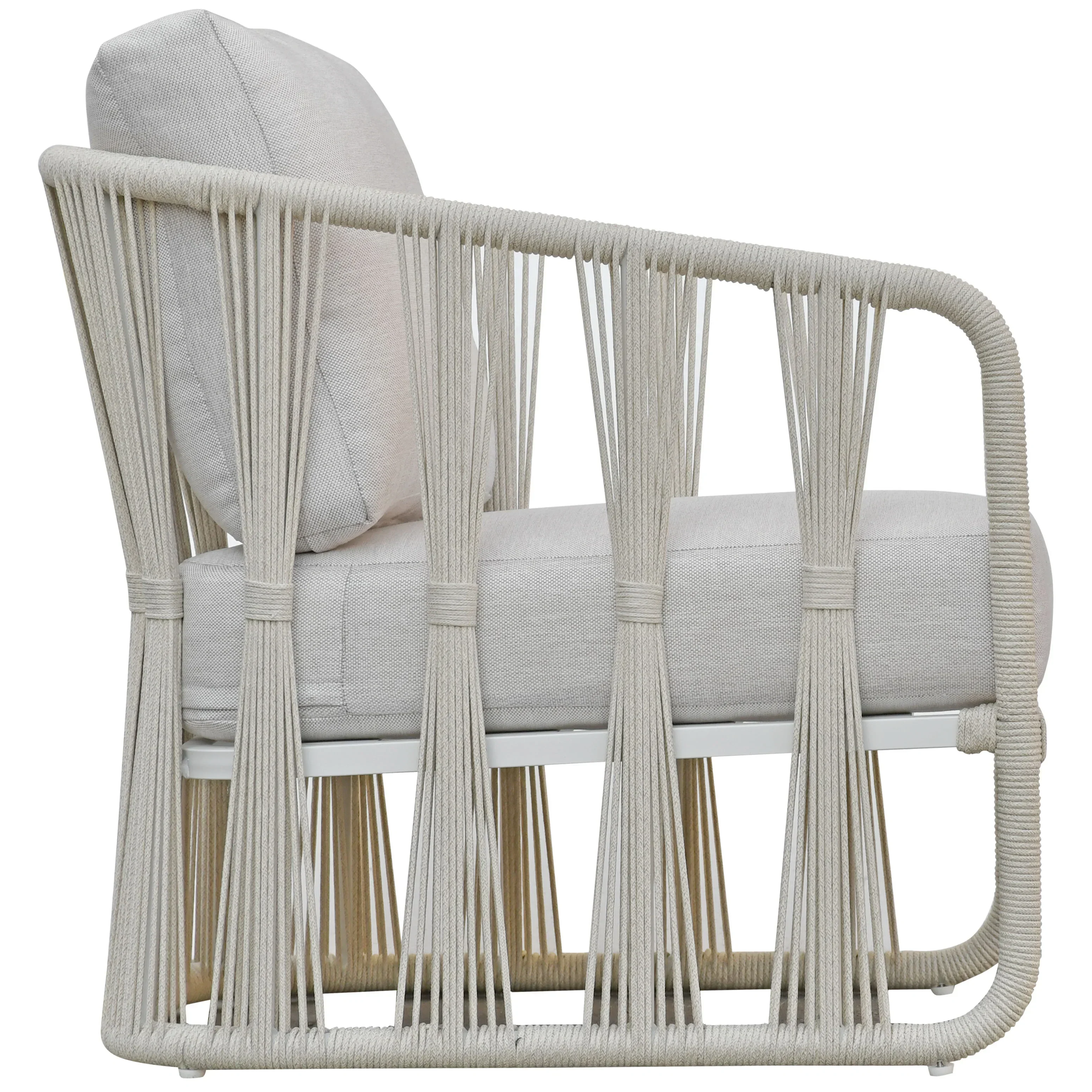 Franklyn Rope And Aluminum Patio Chair - Image 10
