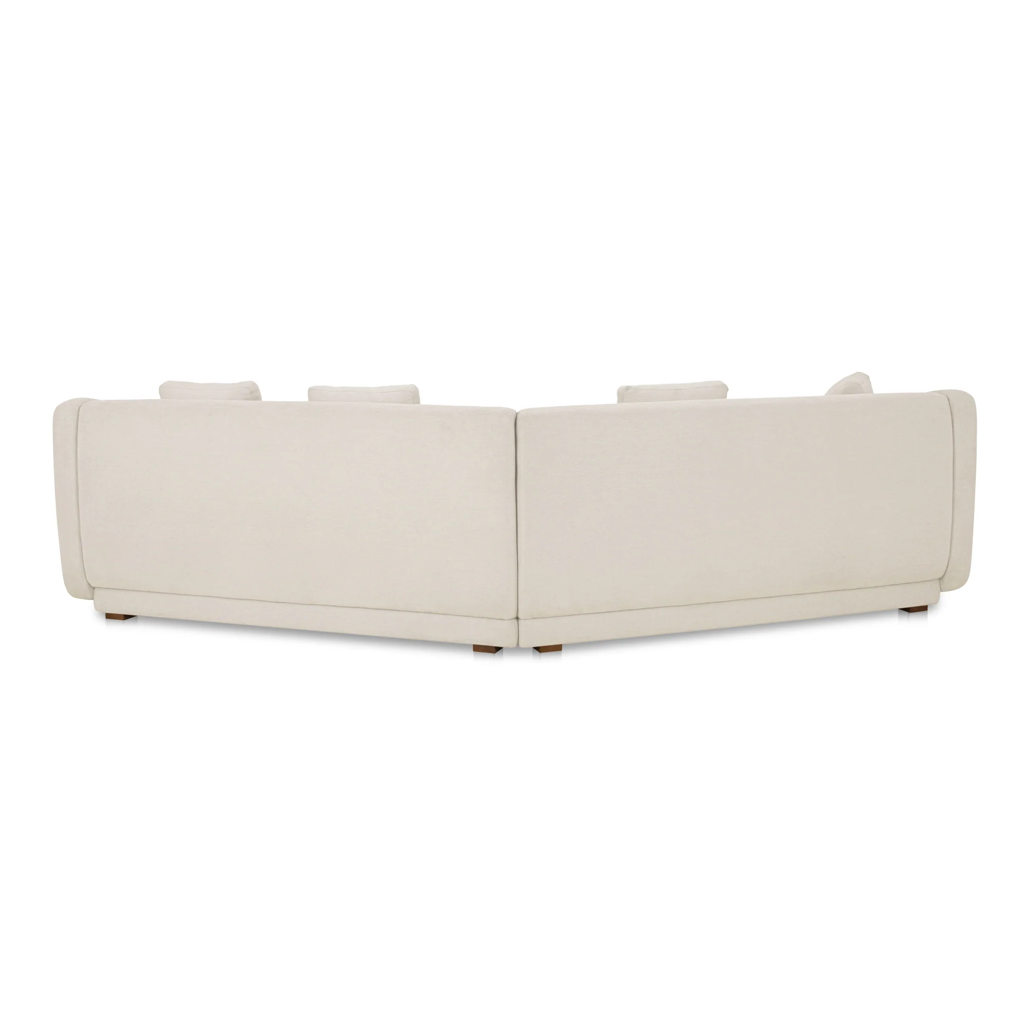 Fraser 2 Piece Modular Sofa White - Image 4