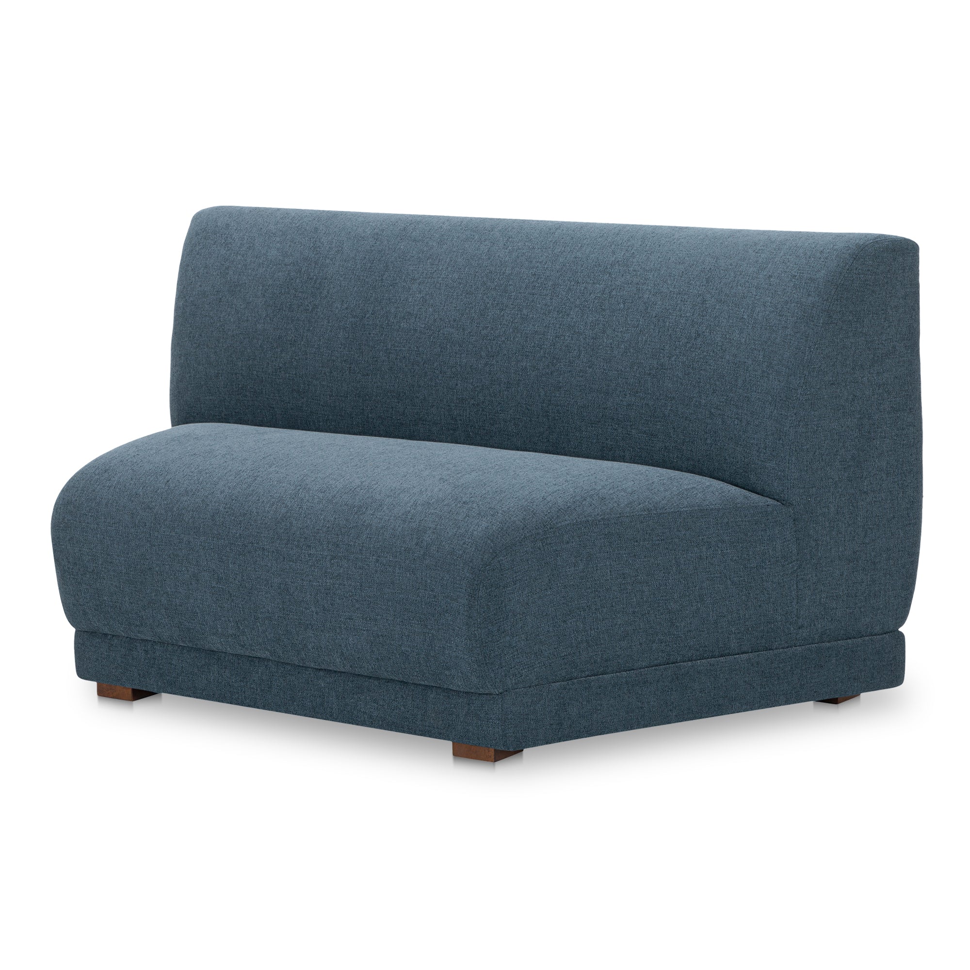 Fraser Wedge Slipper Chair Deep Blue - Image 3