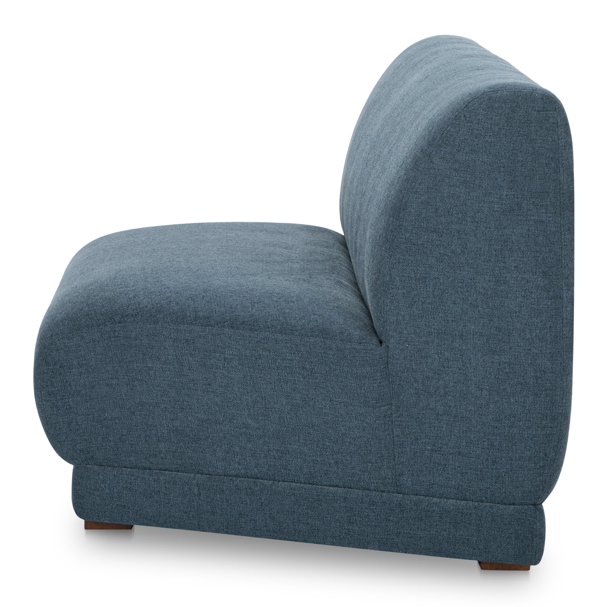Fraser Wedge Slipper Chair Deep Blue - Image 4