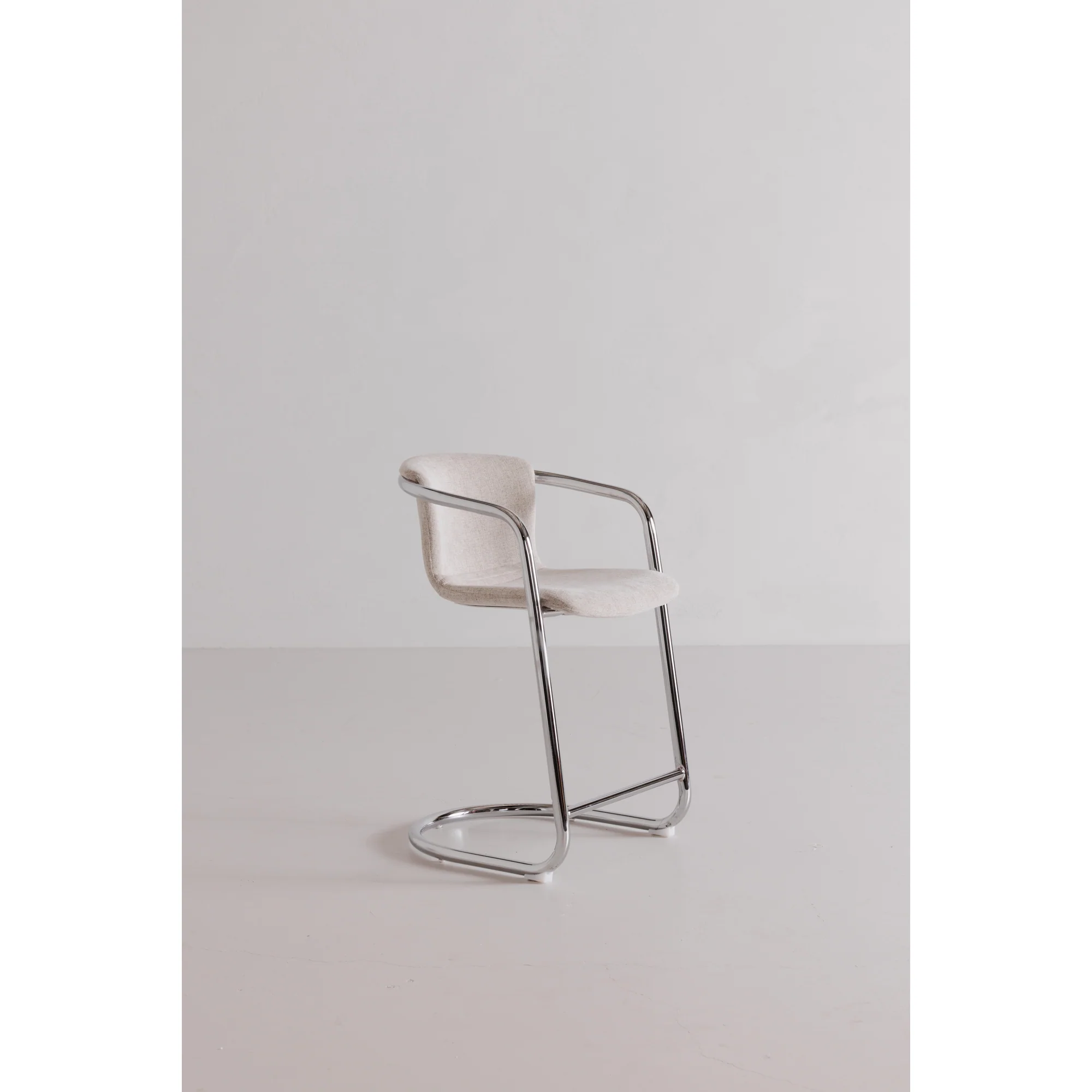Freeman Chrome Frame Counter Stool Blended Cream - Set of 2 - Image 2