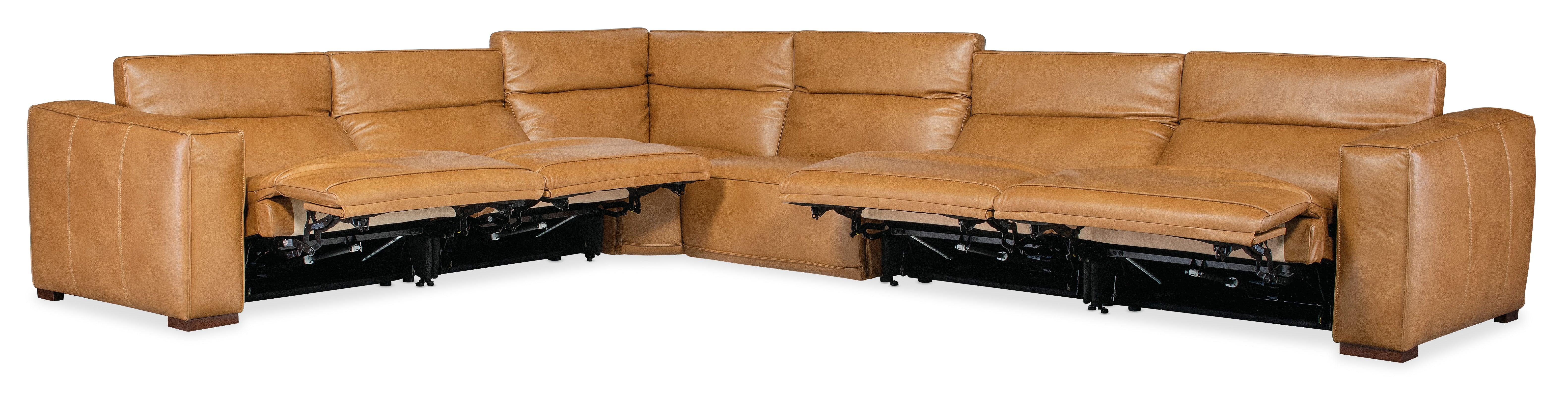 Fresco 6 Seat Power Recline Sectional 4-PWR - Image 3