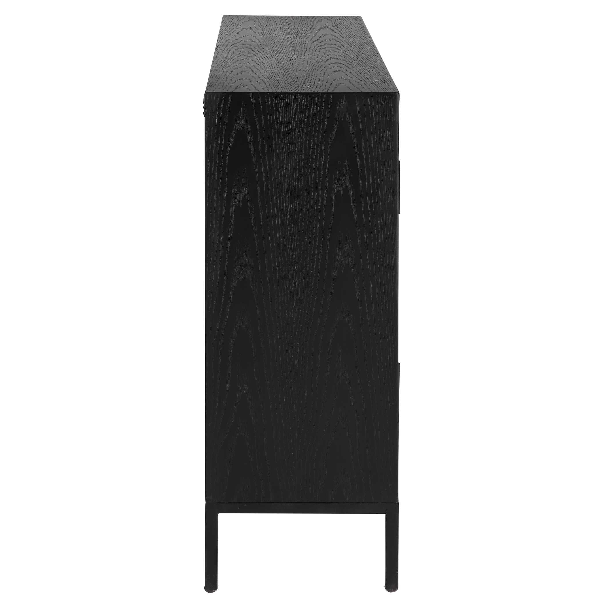 Front Range Dark Oak 2 Door Cabinet - Image 6