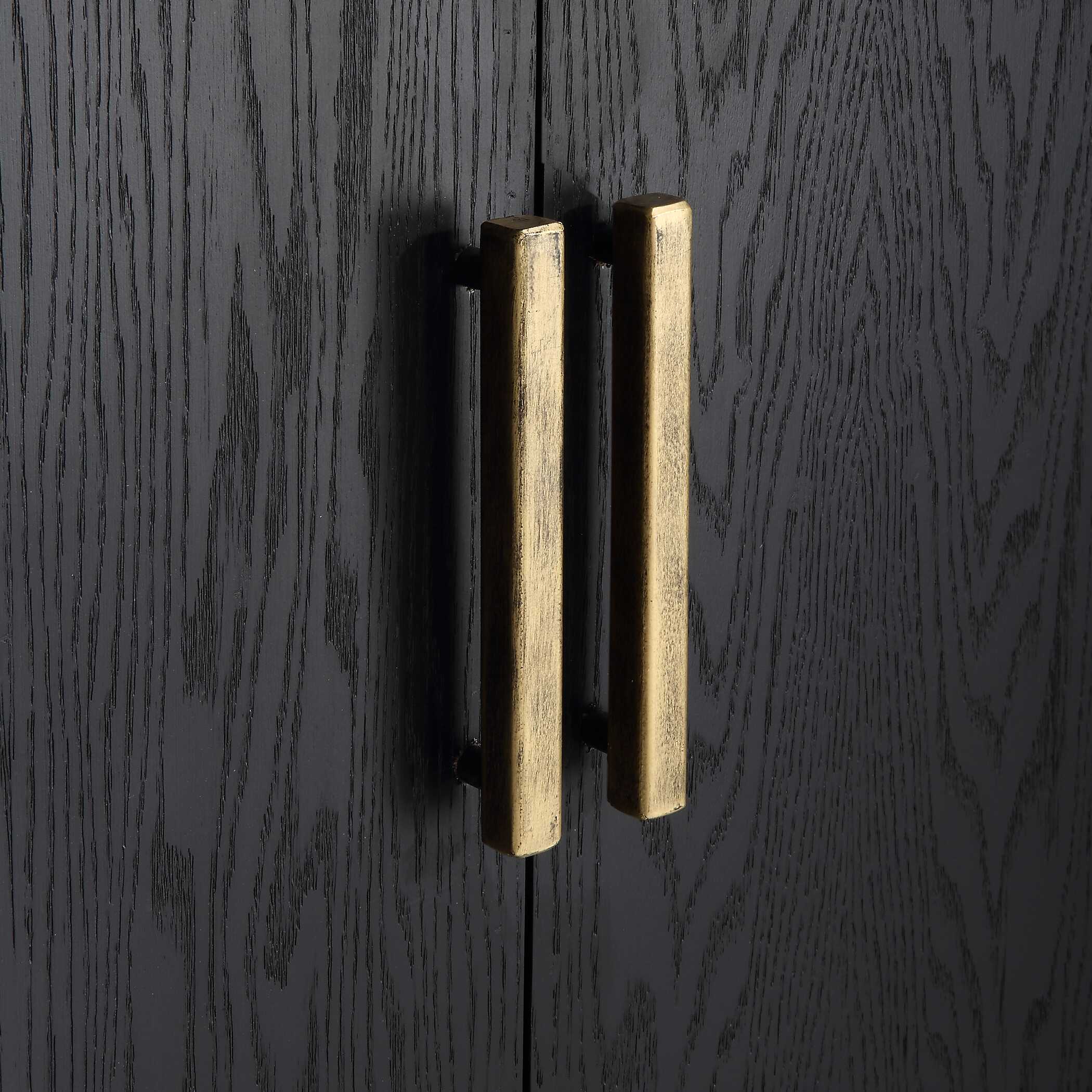 Front Range Dark Oak 2 Door Cabinet - Image 7