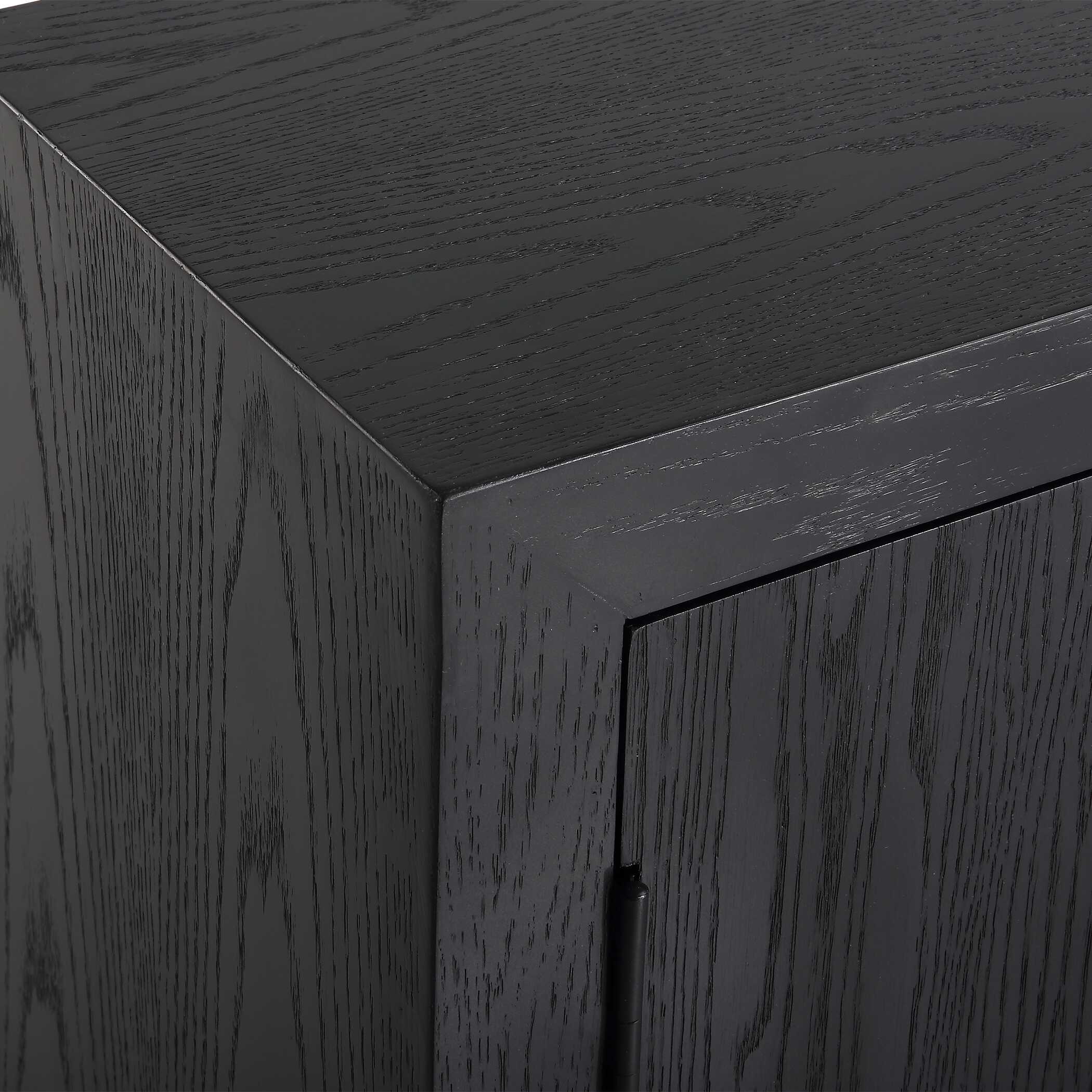 Front Range Dark Oak 2 Door Cabinet - Image 8