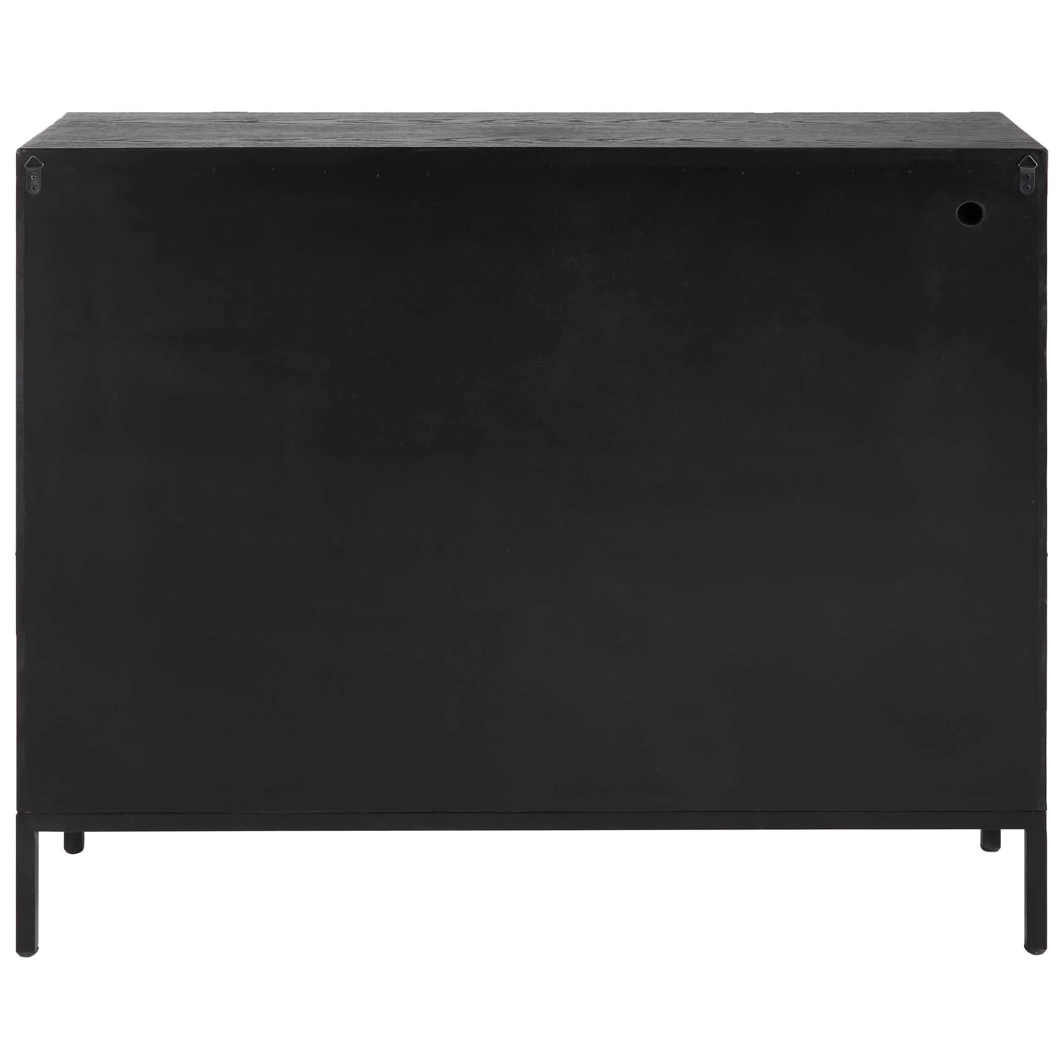 Front Range Dark Oak 2 Door Cabinet - Image 9
