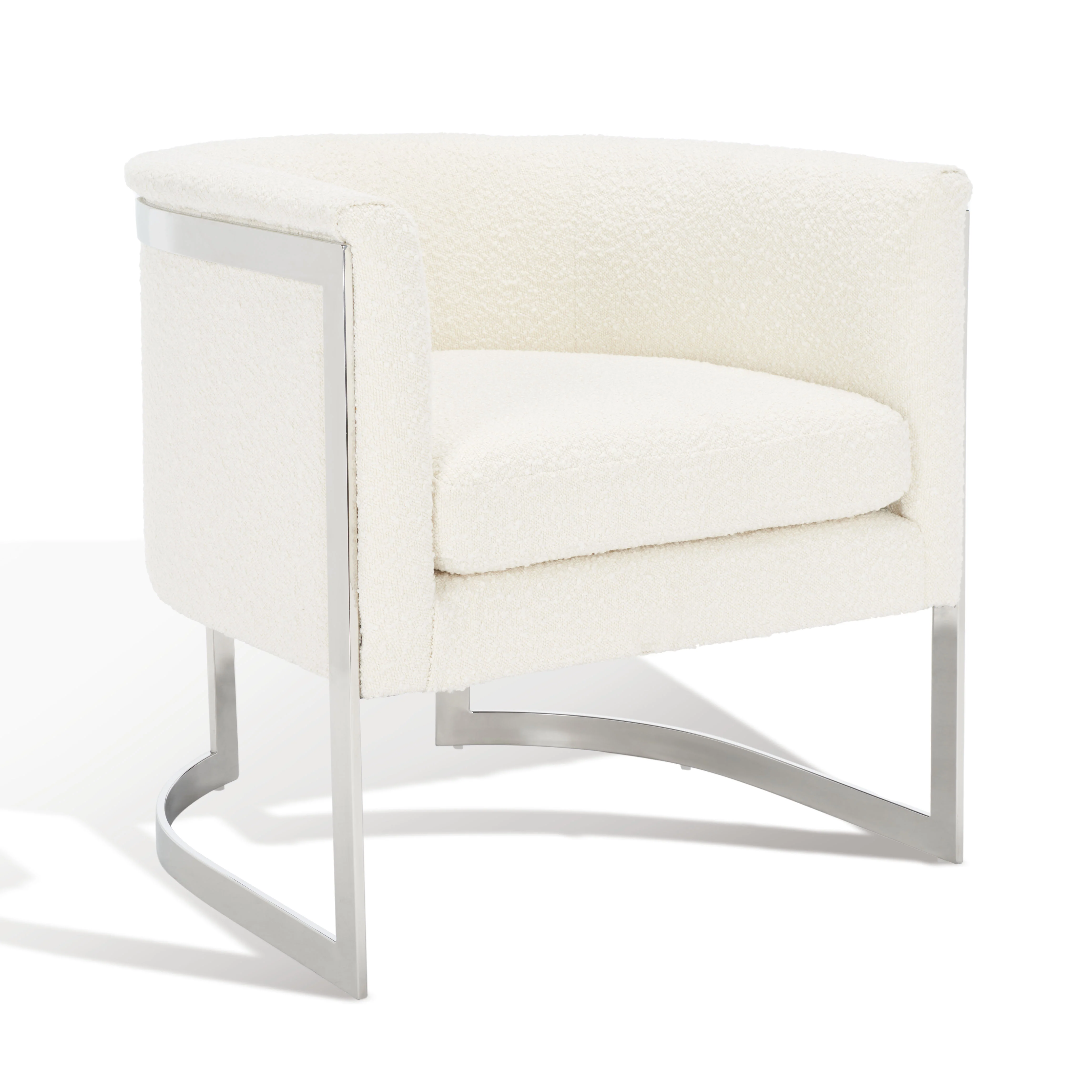 Gabby Boucle Barrel Back Accent Chair - Image 3