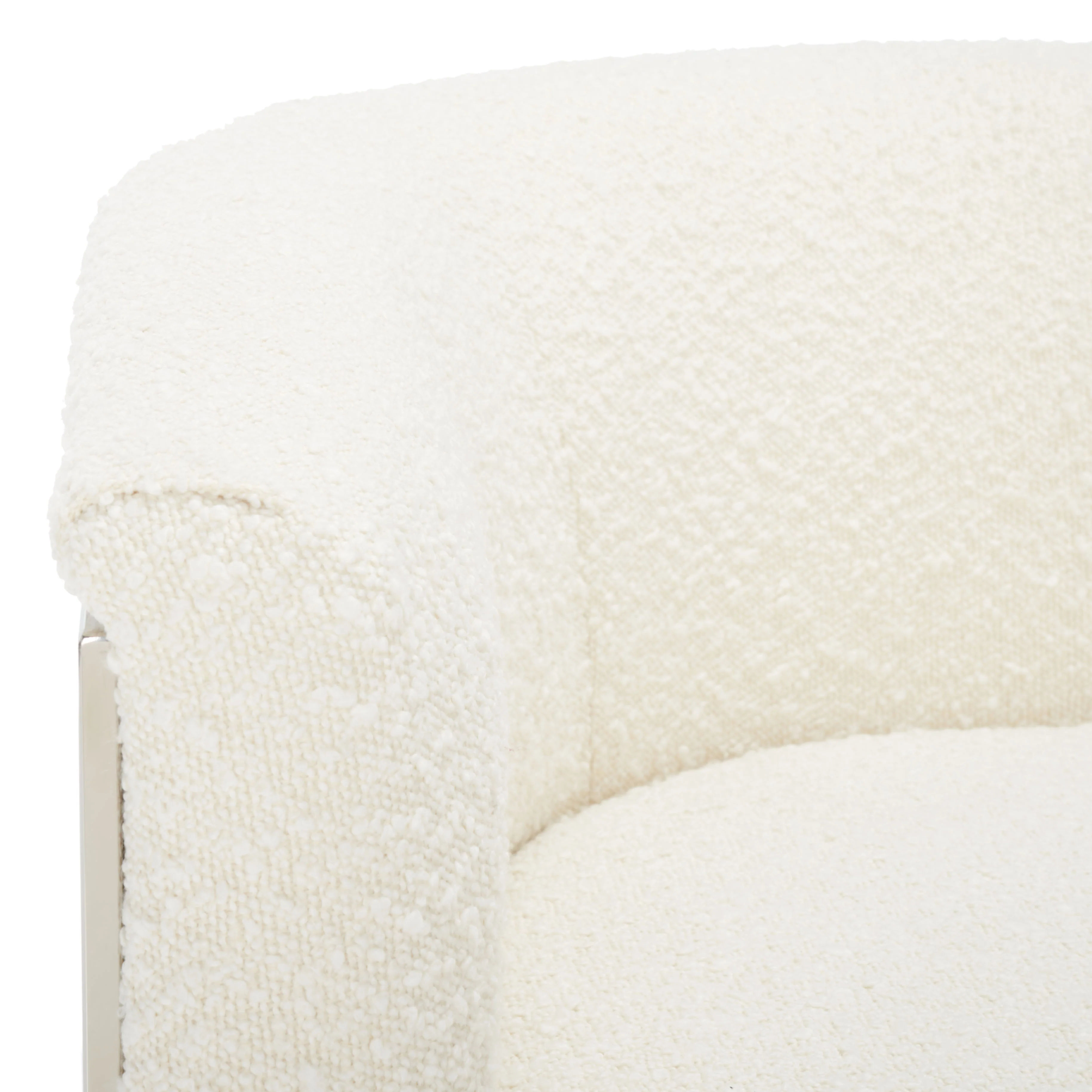 Gabby Boucle Barrel Back Accent Chair - Image 5