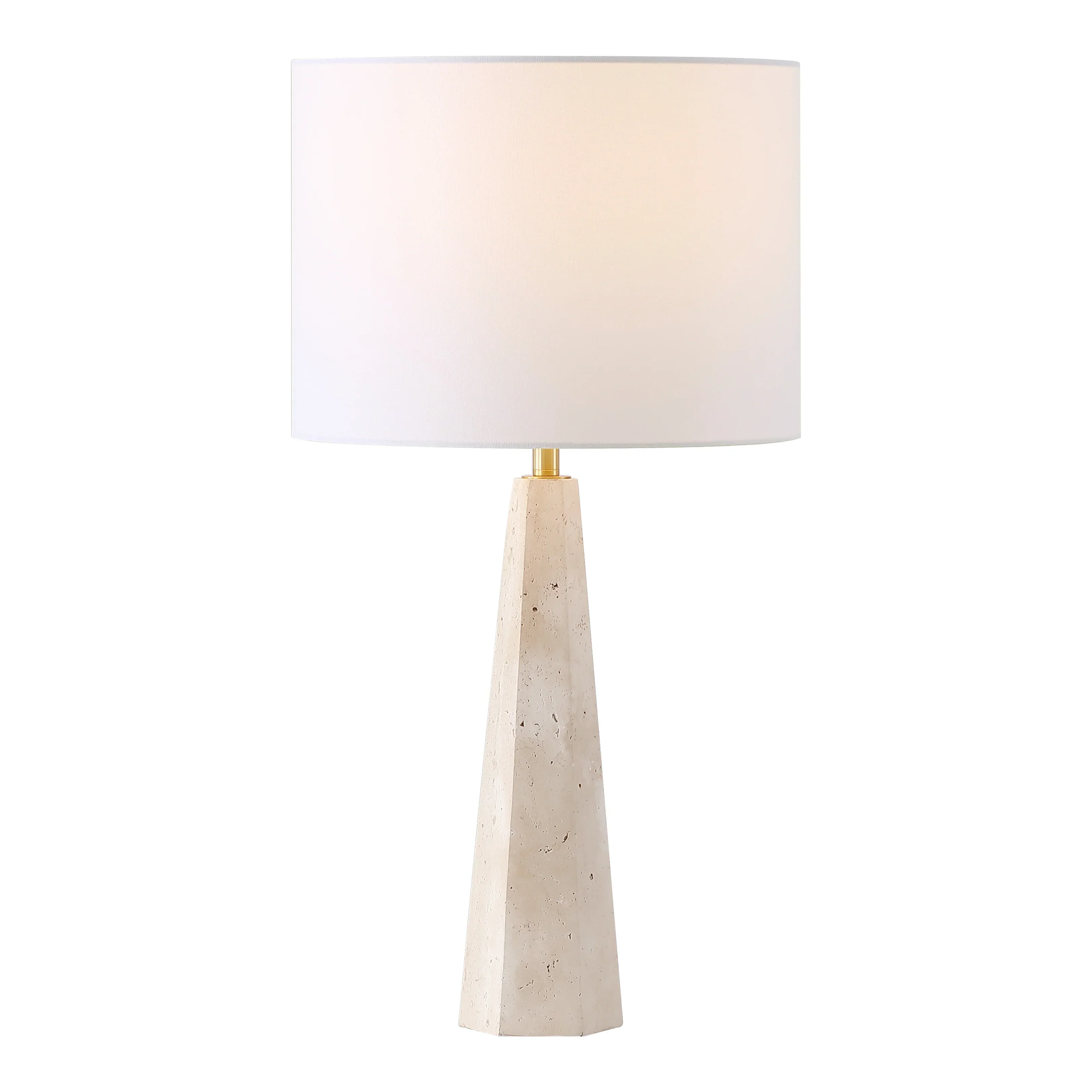 Gabryanna Travertine Table Lamp