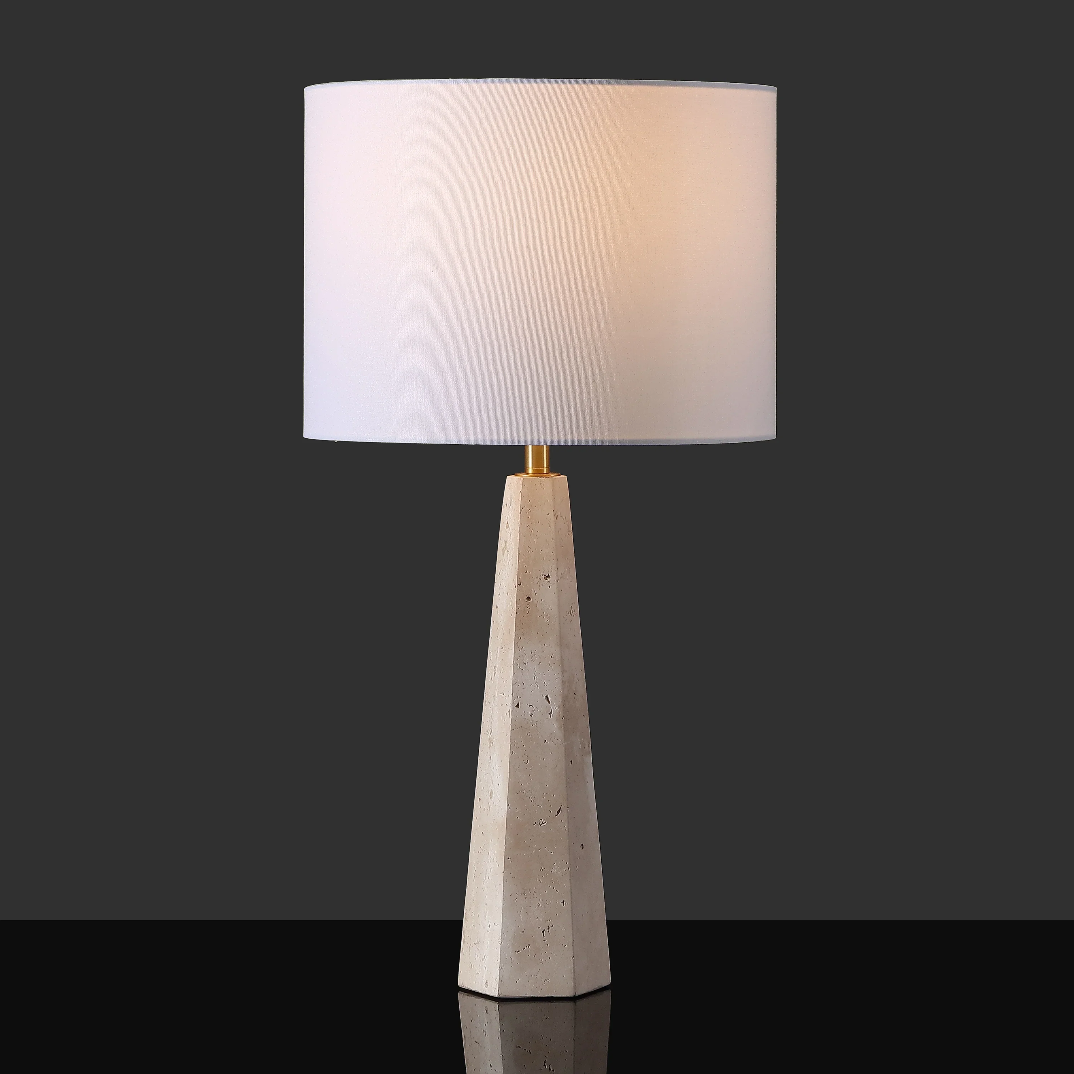 Gabryanna Travertine Table Lamp - Image 6