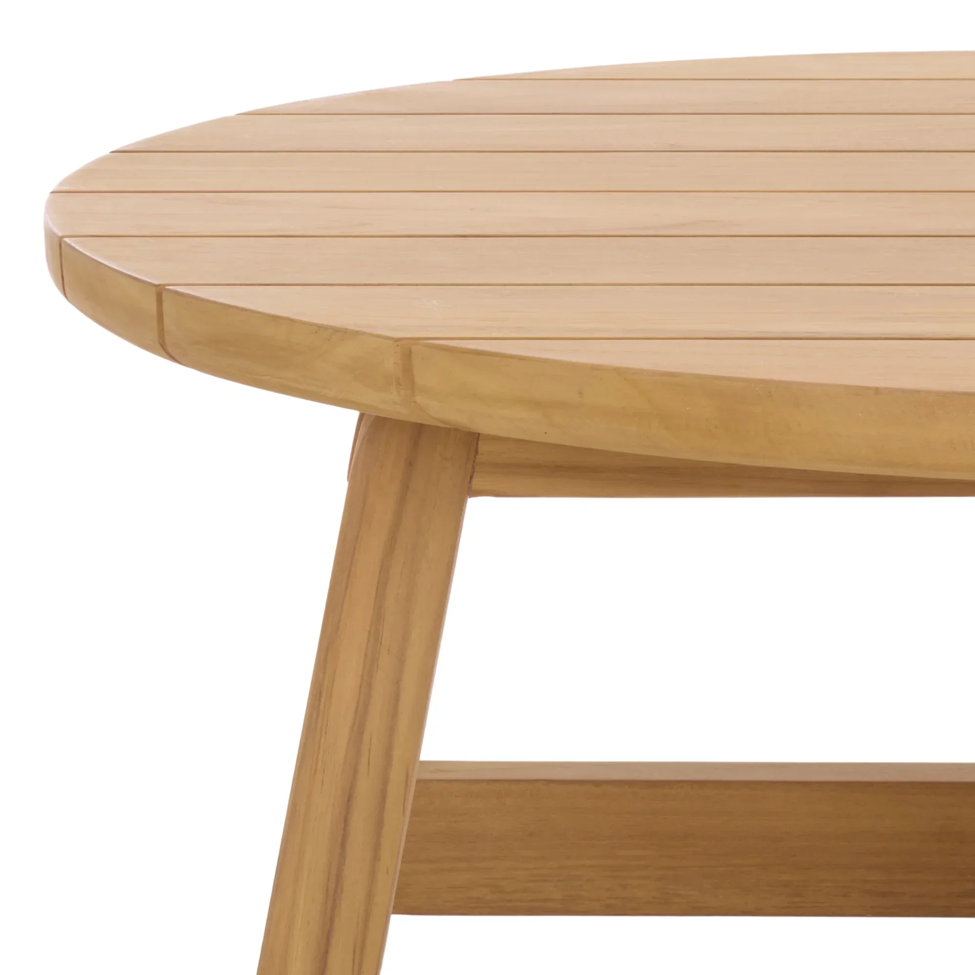 Gale Teak Outdoor Coffee Table - Image 4