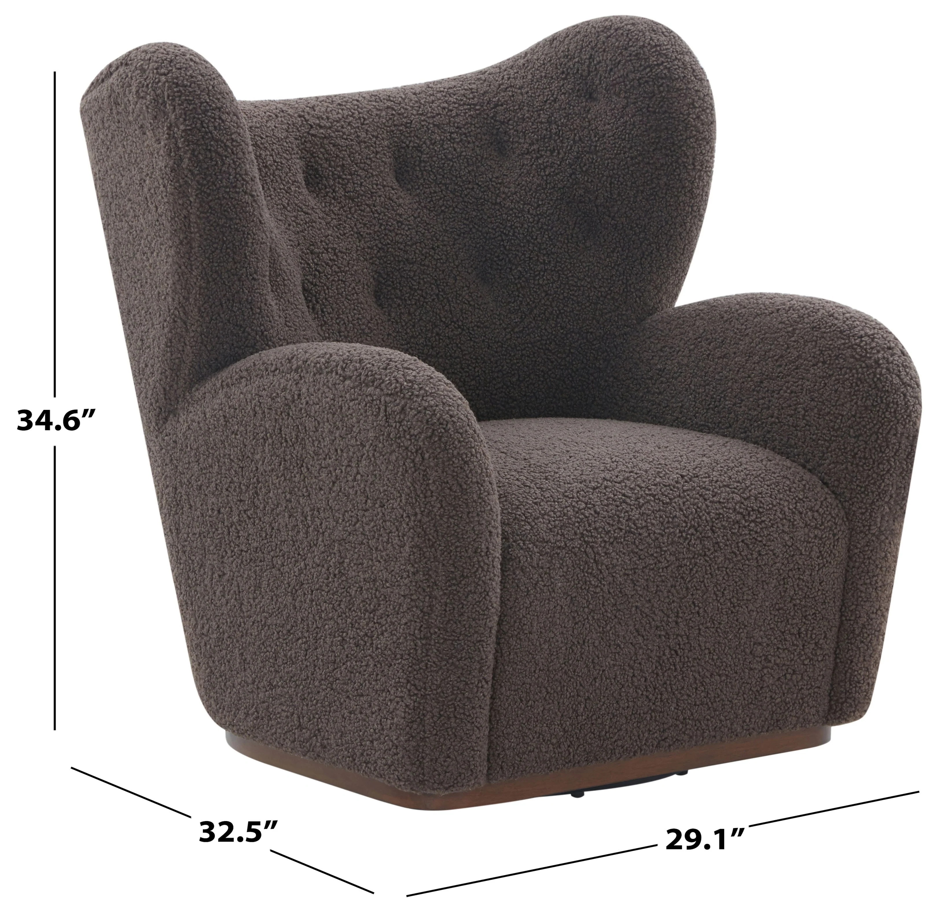Galloway Teddy Swivel Chair - Image 4