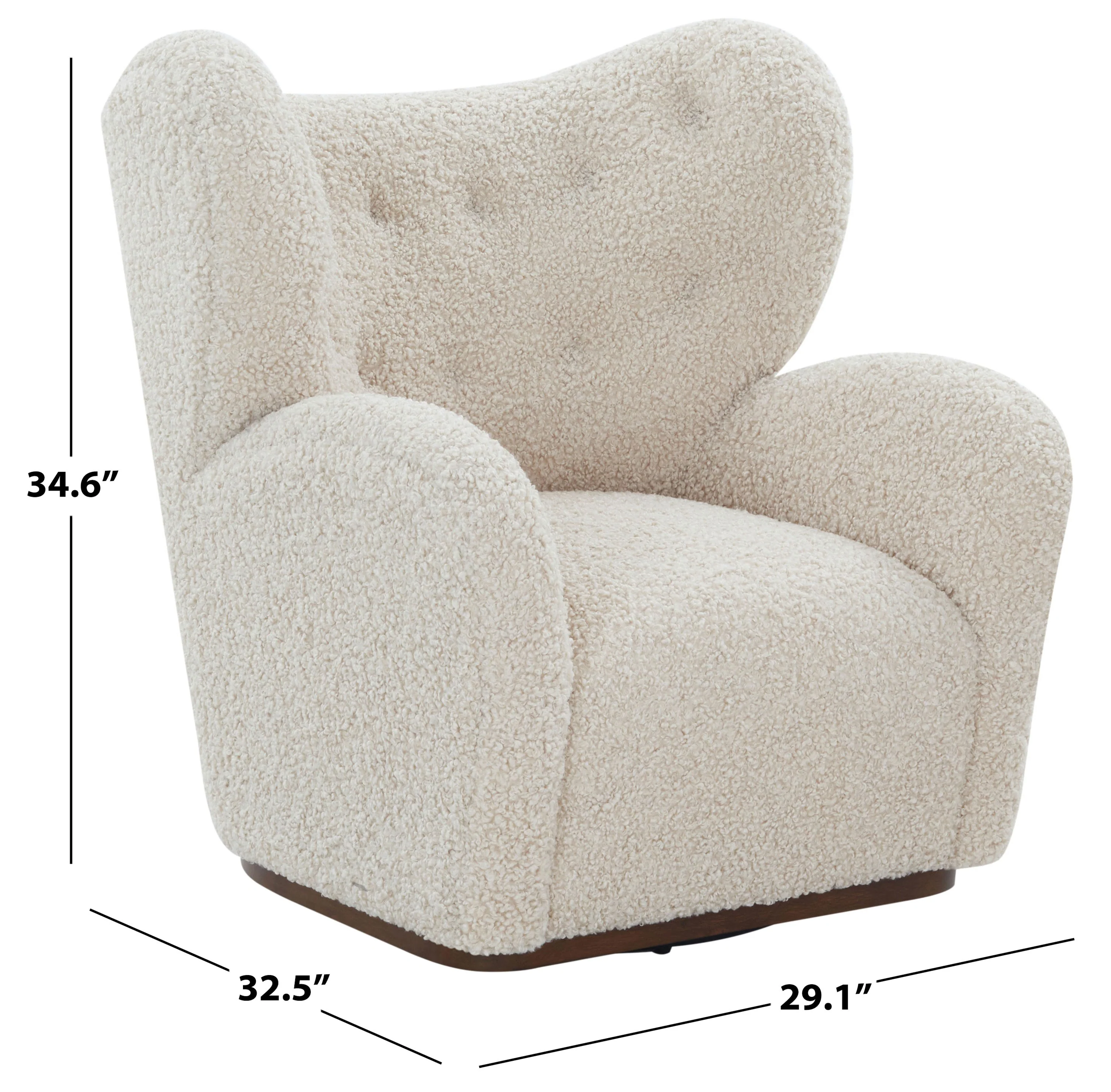 Galloway Teddy Swivel Chair - Image 9