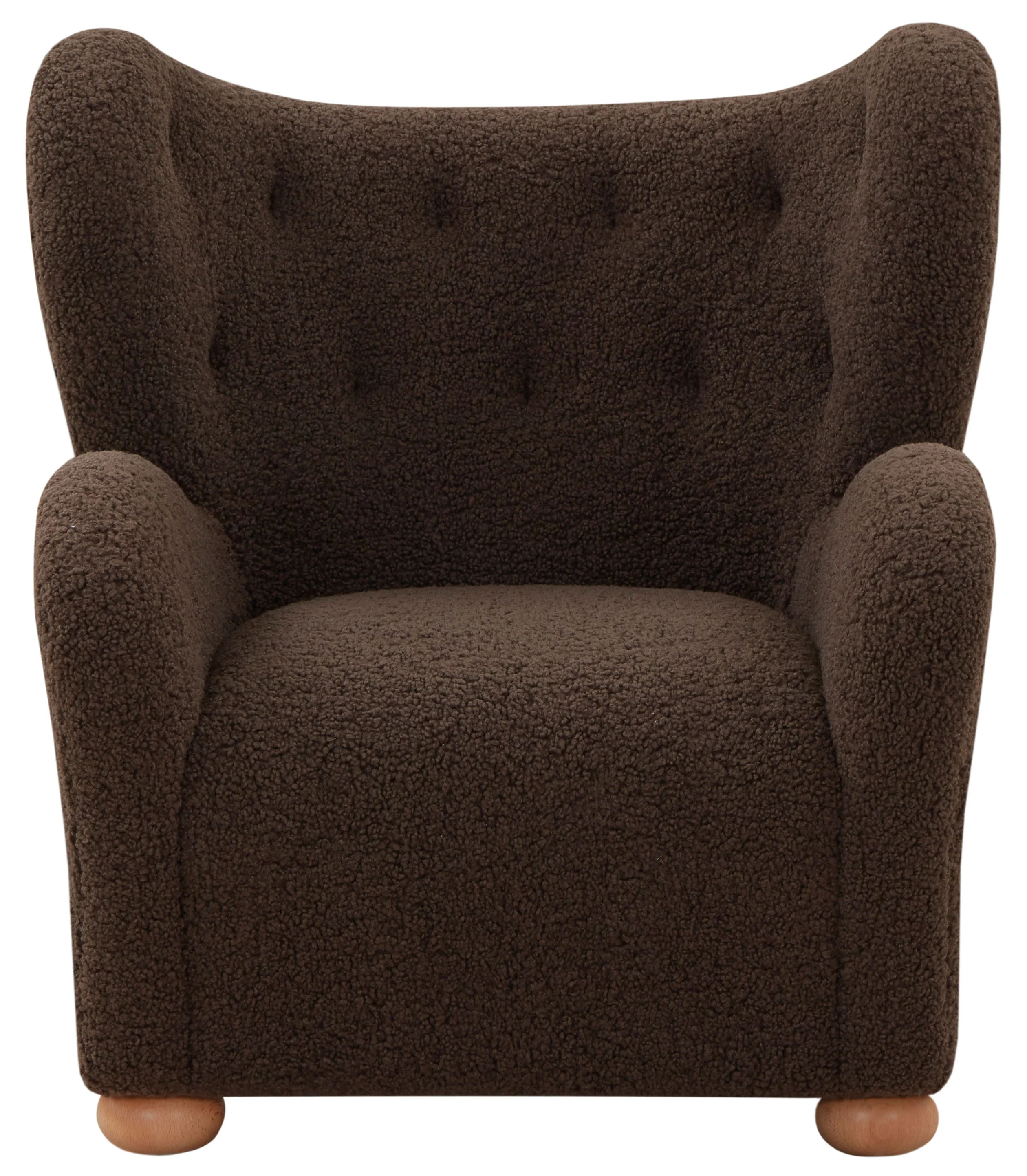 Galloway Wingback Teddy Accent Chair